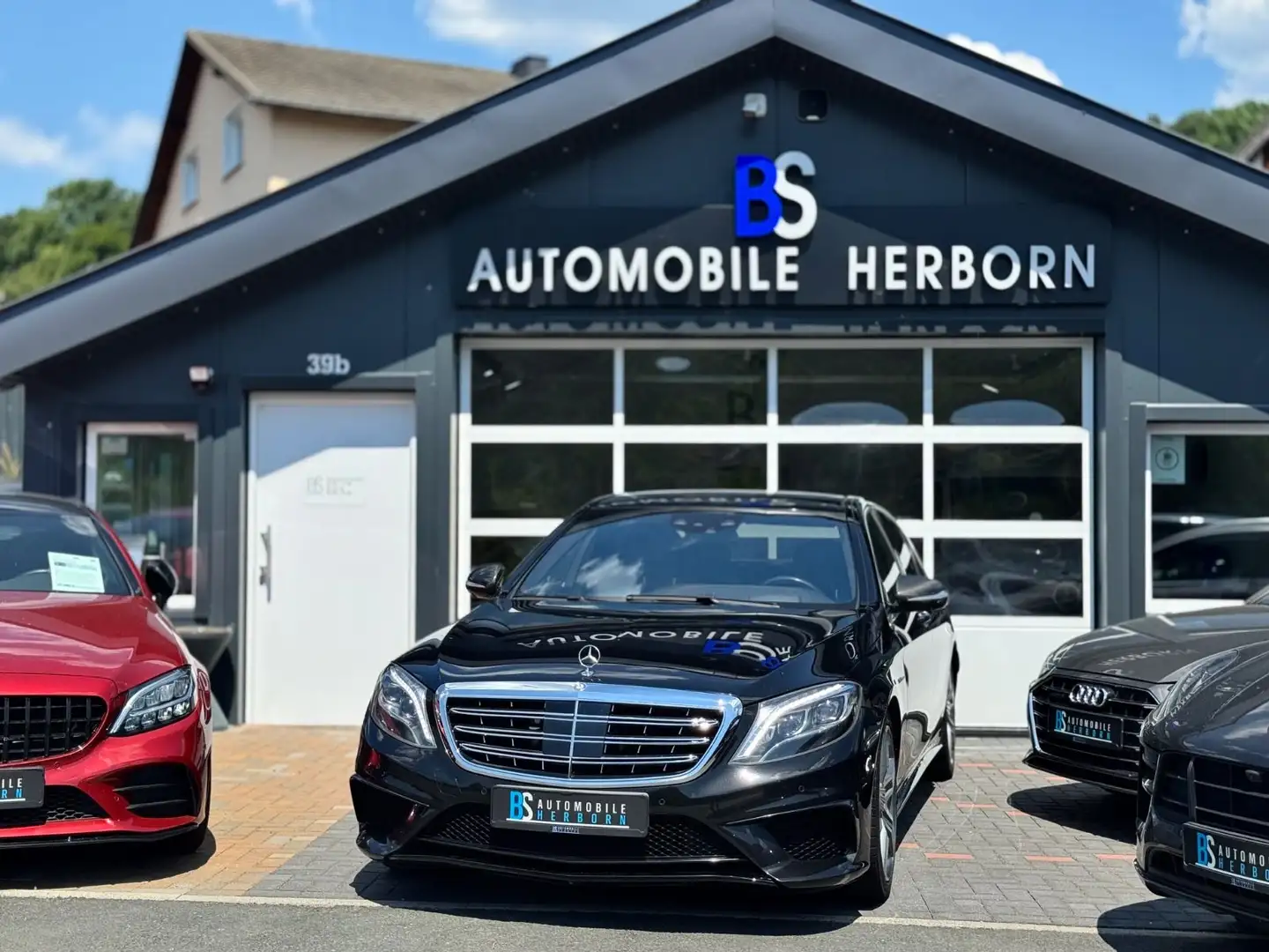 Mercedes-Benz S 63 AMG S63 AMG 4Matic L/Pano/ChauffeurPaket/360°/HUD Noir - 1