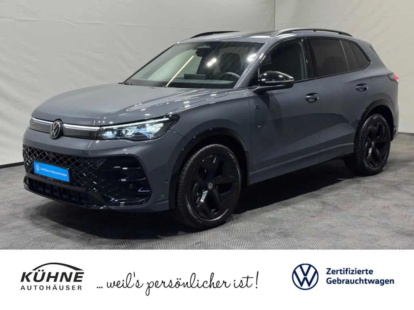 Volkswagen Tiguan R-Line 2.0 TDI DSG | MATRIX NAVI PANO AHK Grau - 1