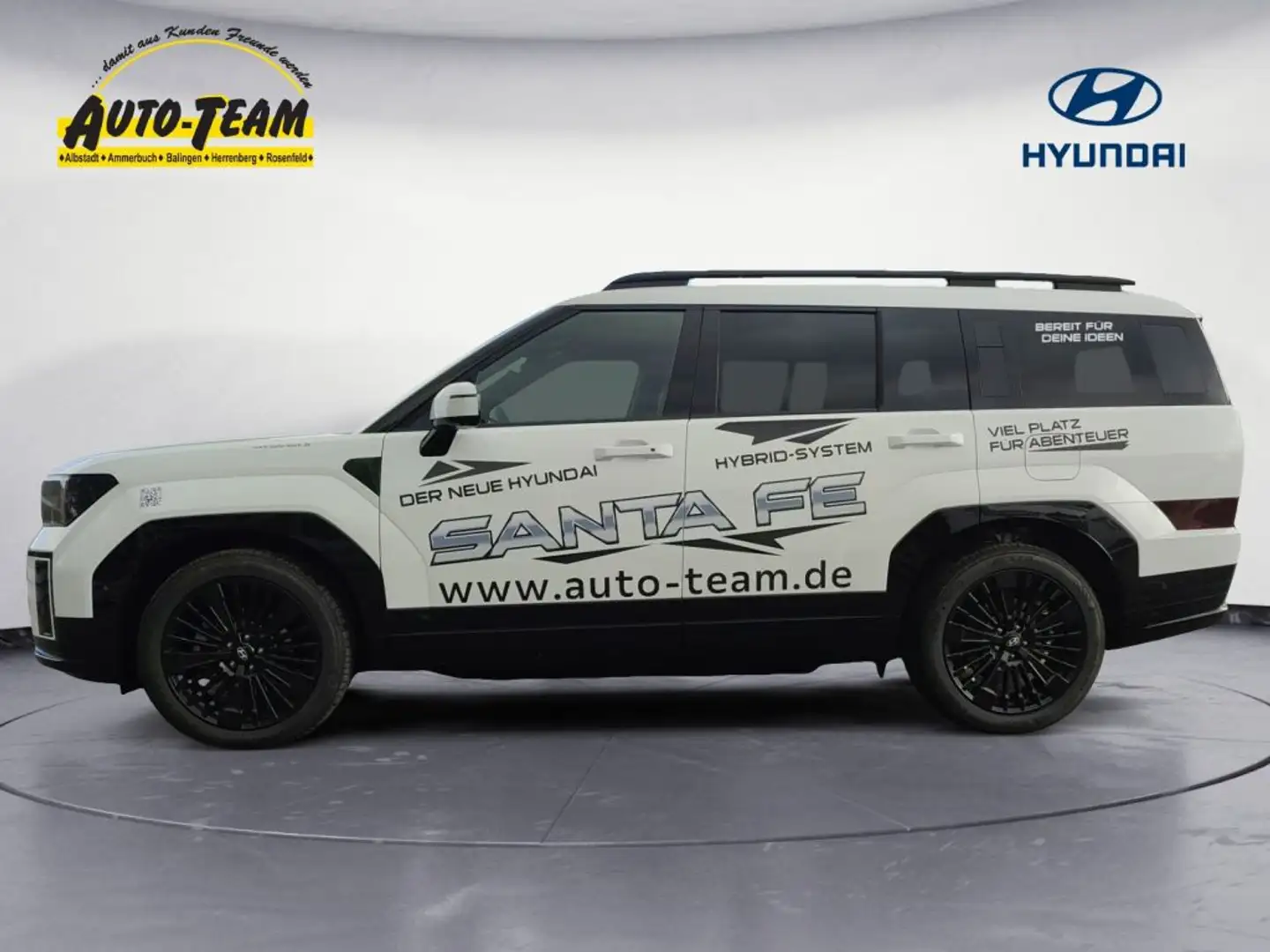 Hyundai SANTA FE 1.6 HEV 4WD Blackline (MX5) Weiß - 2