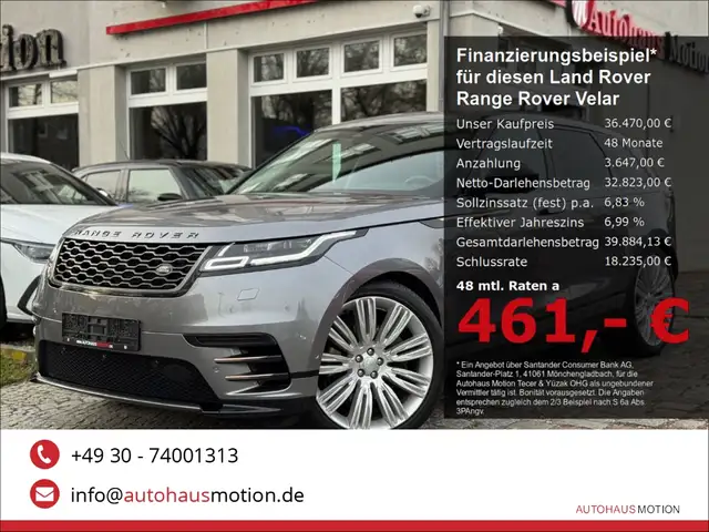 2021 Land Rover Range Rover Velar in Grey for sale