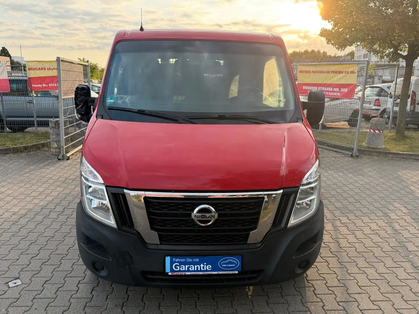 Nissan NV400 Pritsche Doppelkabine L2H1 3,5t**7.SITZE** Rot - 2