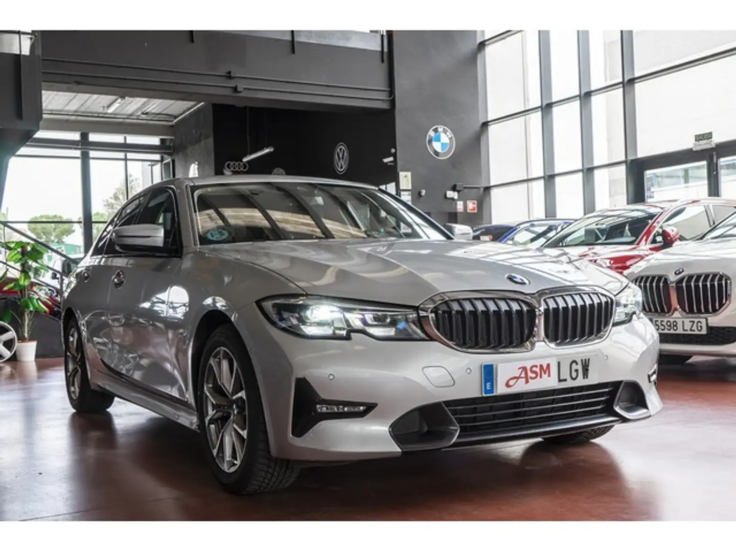 BMW 318 318d Plateado - 2