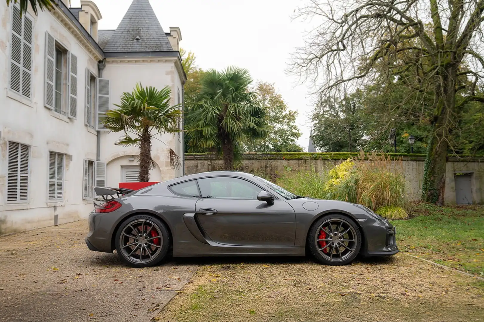 Porsche Cayman 981 GT4 3.4 i 385 cv - Origine France Gris - 2