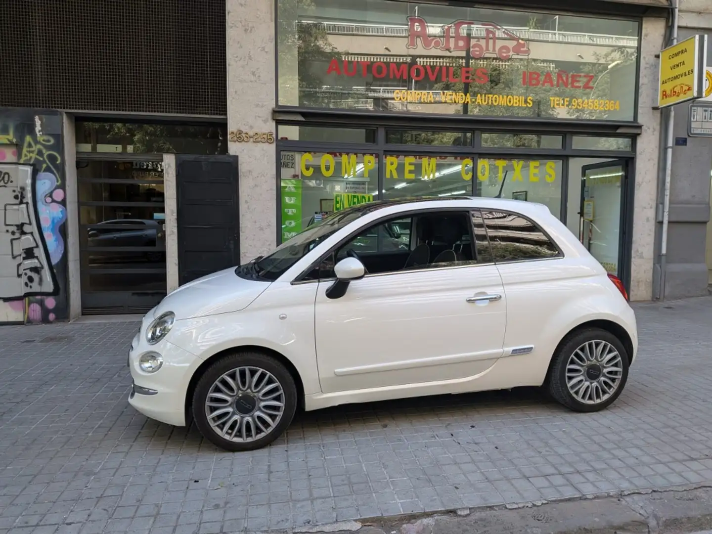 Fiat 500 1.2 Lounge Blanco - 1