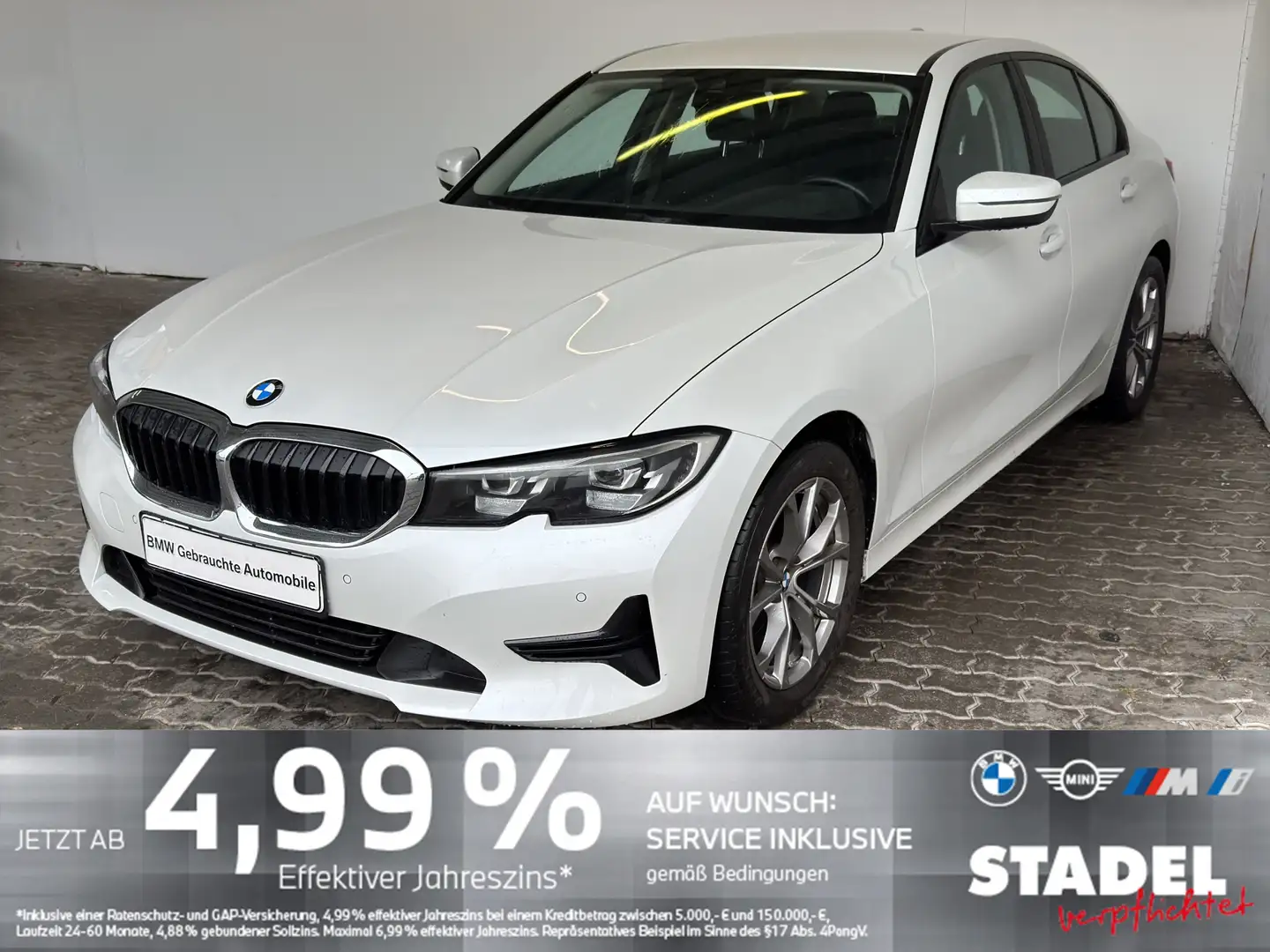 BMW 320 iA Lim. Advantage Navi.LED.WLAN.Sport-LR.DAB Weiß - 2