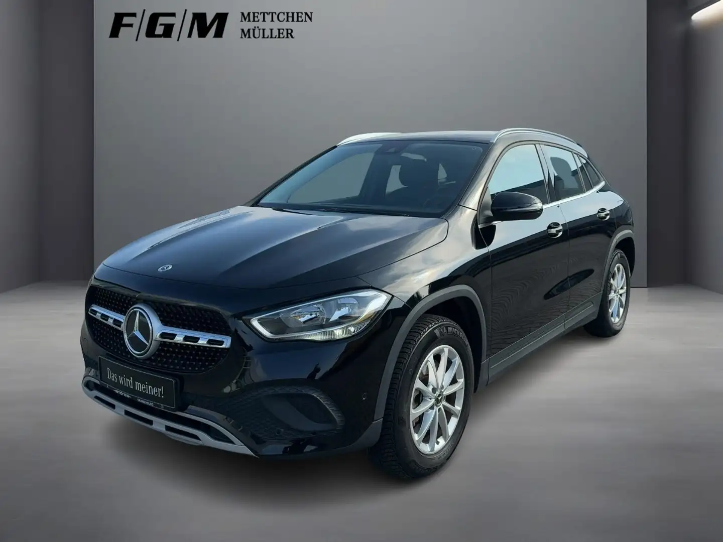 Mercedes-Benz GLA 250 e Style +Wide+MBUX+Navi+Cam+Totw+AUT+PTS Nero - 1