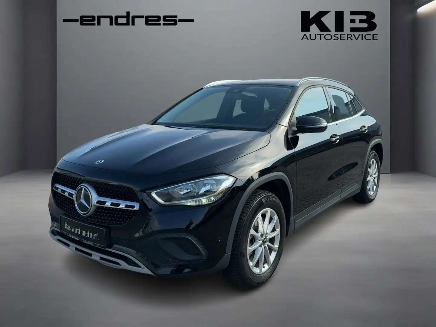 Mercedes-Benz GLA 250 e Style +Wide+MBUX+Navi+Cam+Totw+AUT+PTS Zwart - 1