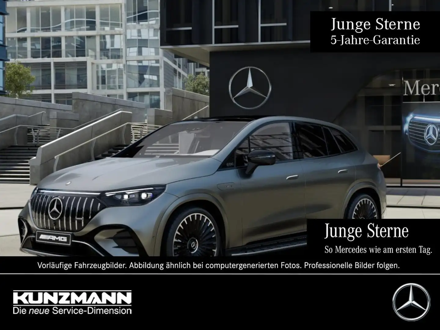 Mercedes-Benz EQE SUV EQE 53 AMG 4M+ SUV Panorama Sitzklima SHZ-Fond Gris - 1