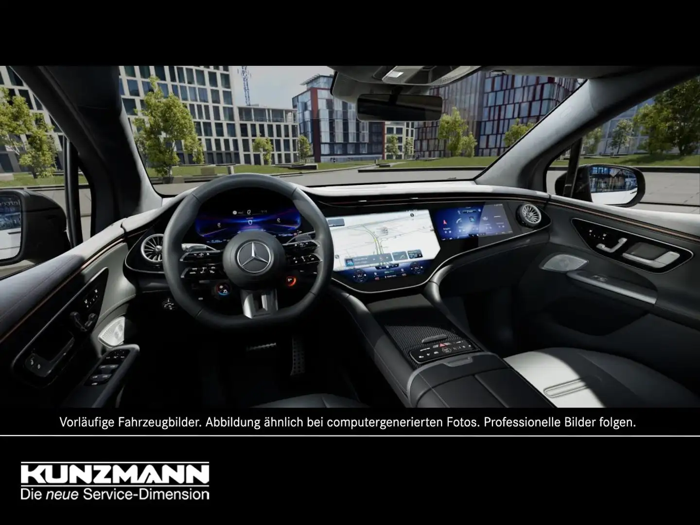 Mercedes-Benz EQE SUV EQE 53 AMG 4M+ SUV Panorama Sitzklima SHZ-Fond Gris - 2