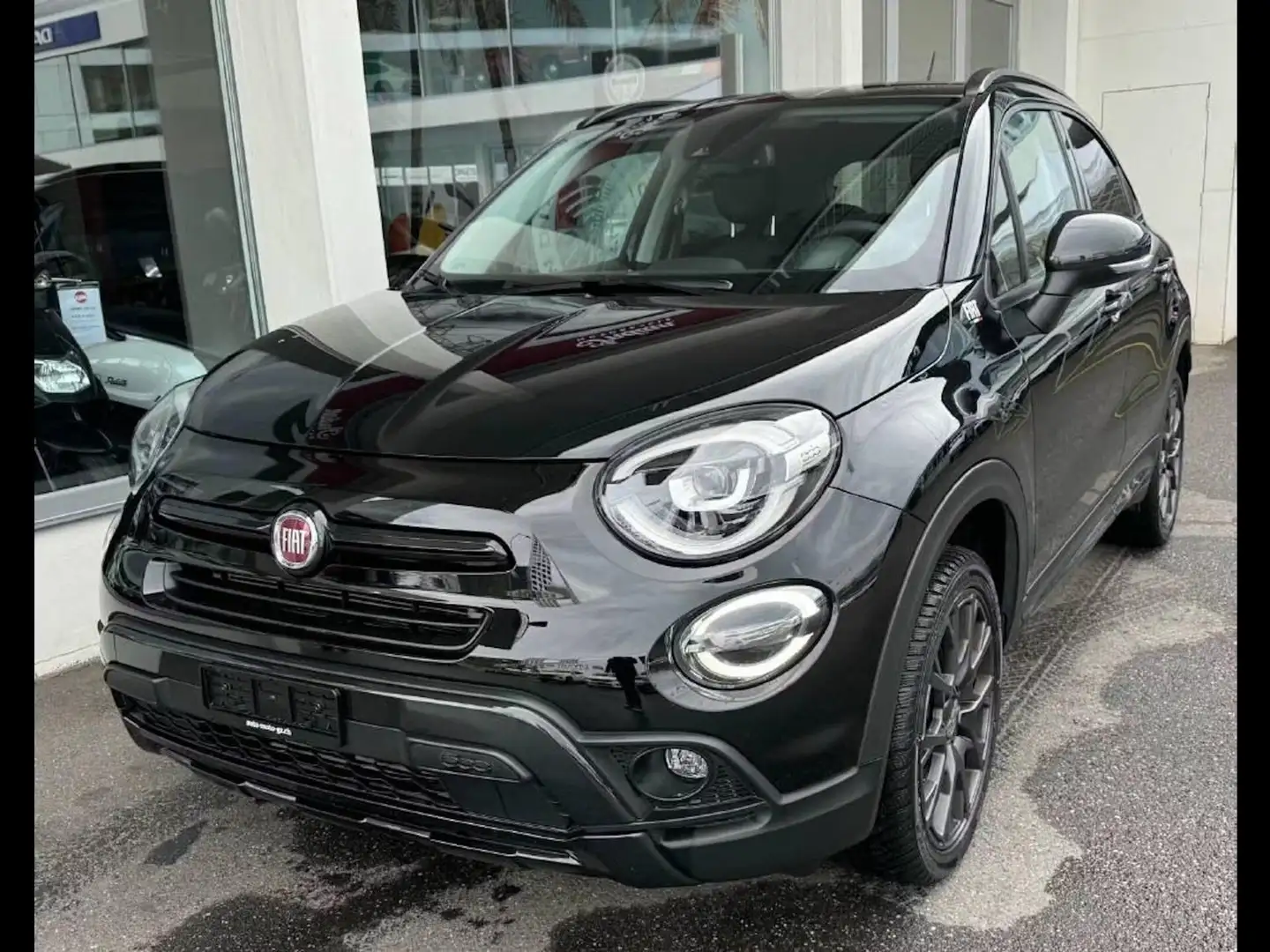 Fiat 500X 1.6 E-Torq S-Design Cross UniPro/Navi/Pelle/Xenon Zwart - 1