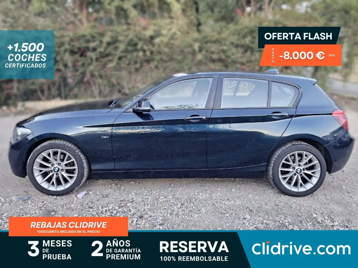 BMW 118 118d Negro - 1