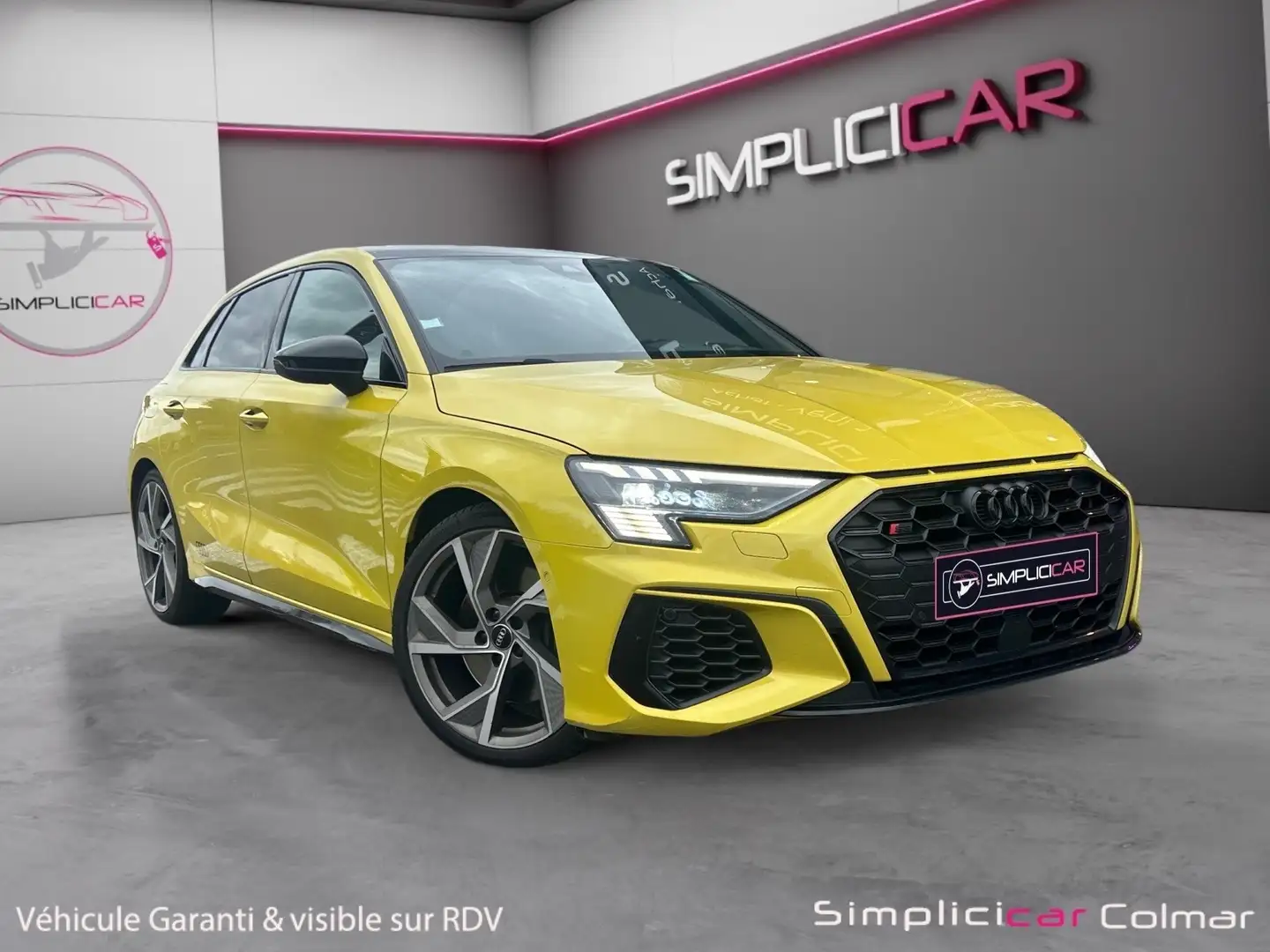 Audi S3 S3 Sportback TFSI 310 S tronic 7 Quattro Jaune - 1