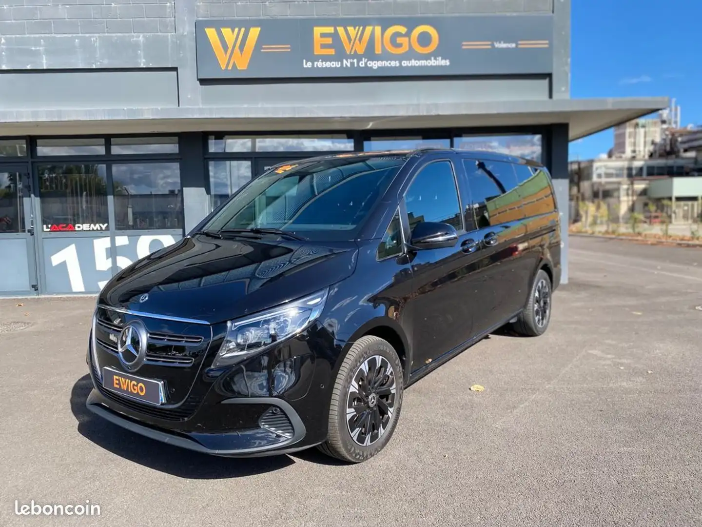 Mercedes-Benz EQV 300 tva récupérable 58 325 ht 300 electric 204ch 95ppm 90kw long l3 avantgarde bva Noir - 1