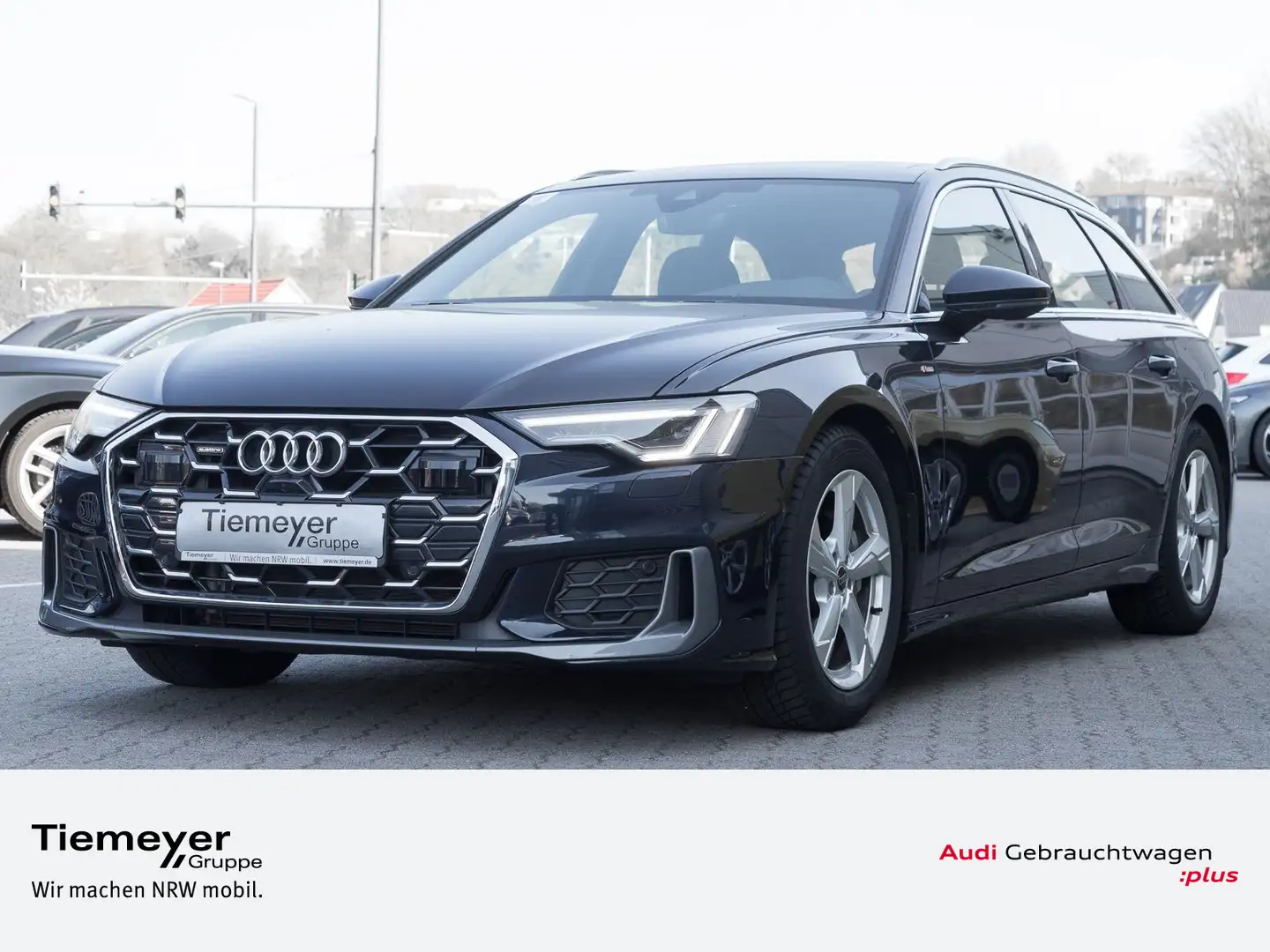 Audi A6 40 TDI Q S LINE PANO MATRIX ALCANTARA A Blau - 1