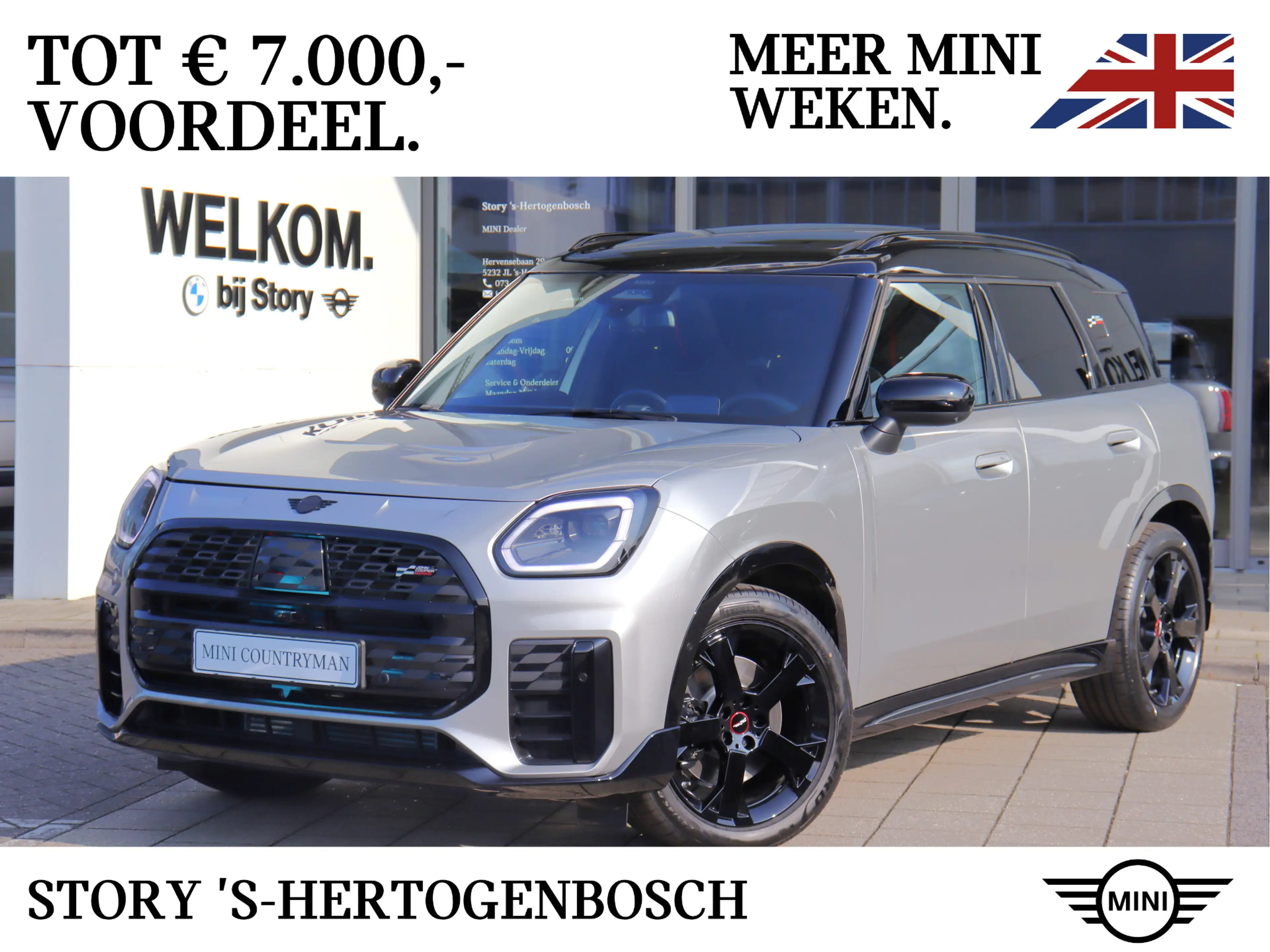 MINI Countryman C Automaat / JCW / Pakket L / 19" John Cooper Works