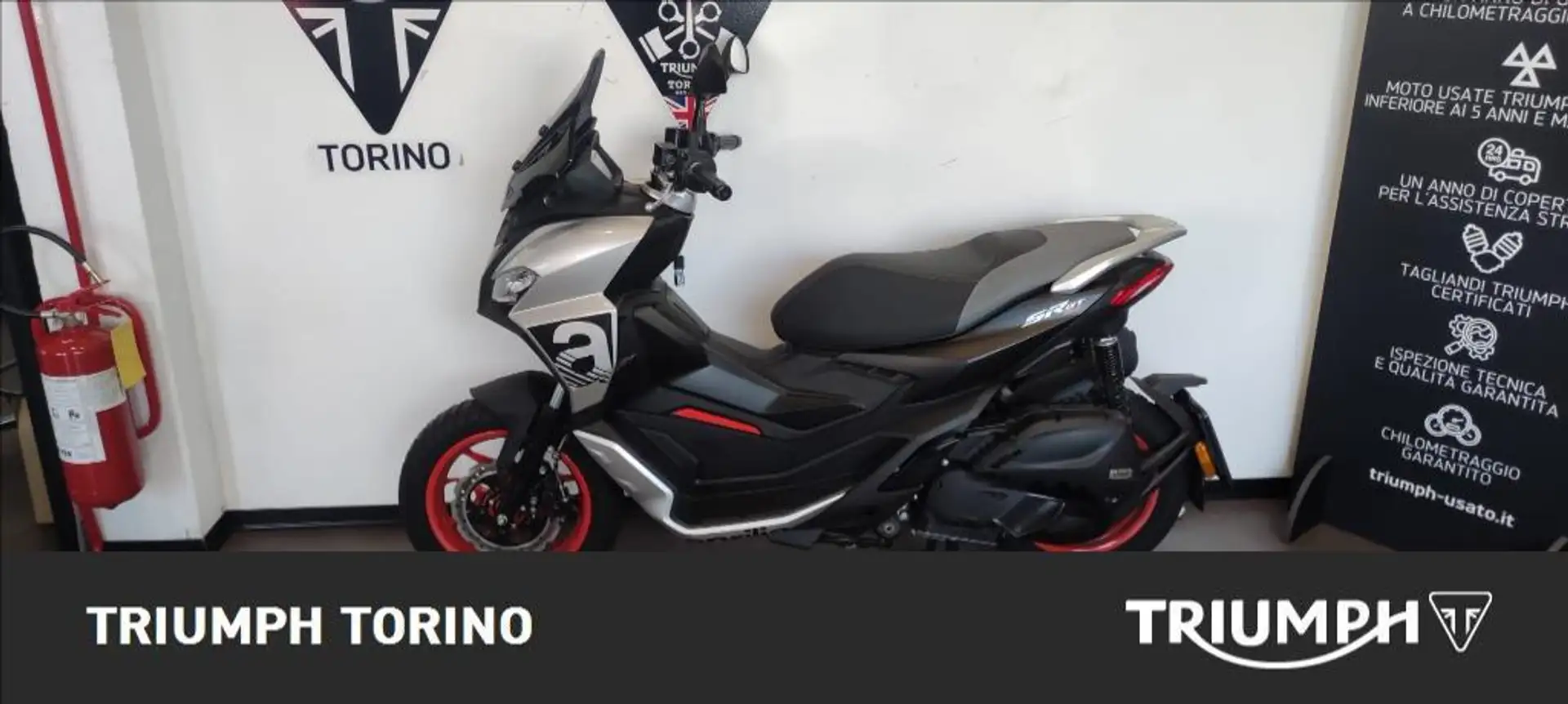 Aprilia SR 125 GT Sport Abs Срібний - 1