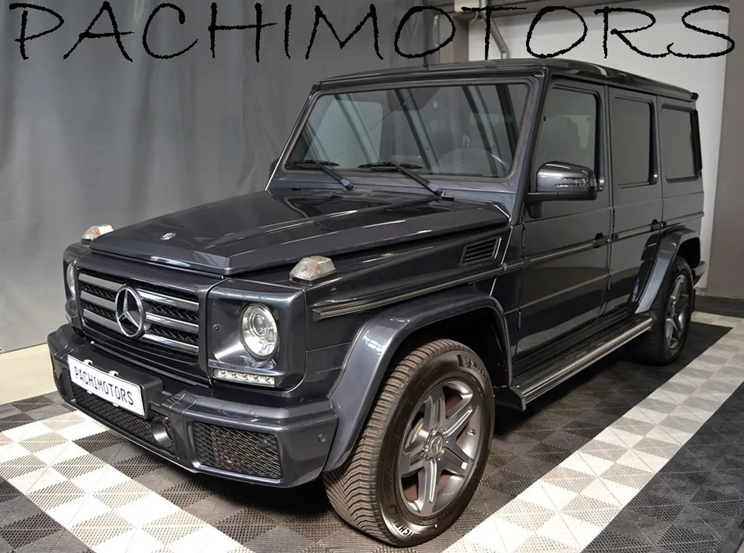 Mercedes-Benz G 350 d S.W. Amg Line Full-Service M.B.-UniProprietario Grigio - 1
