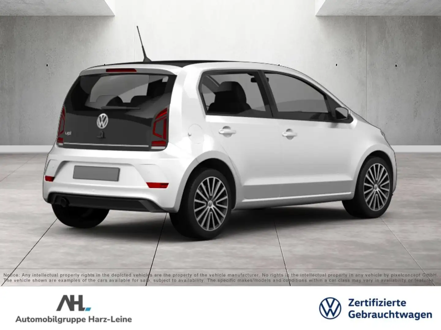 Volkswagen up! 1.0 move up! Klima PDC hinten RFK SHZ maps + more Weiß - 2
