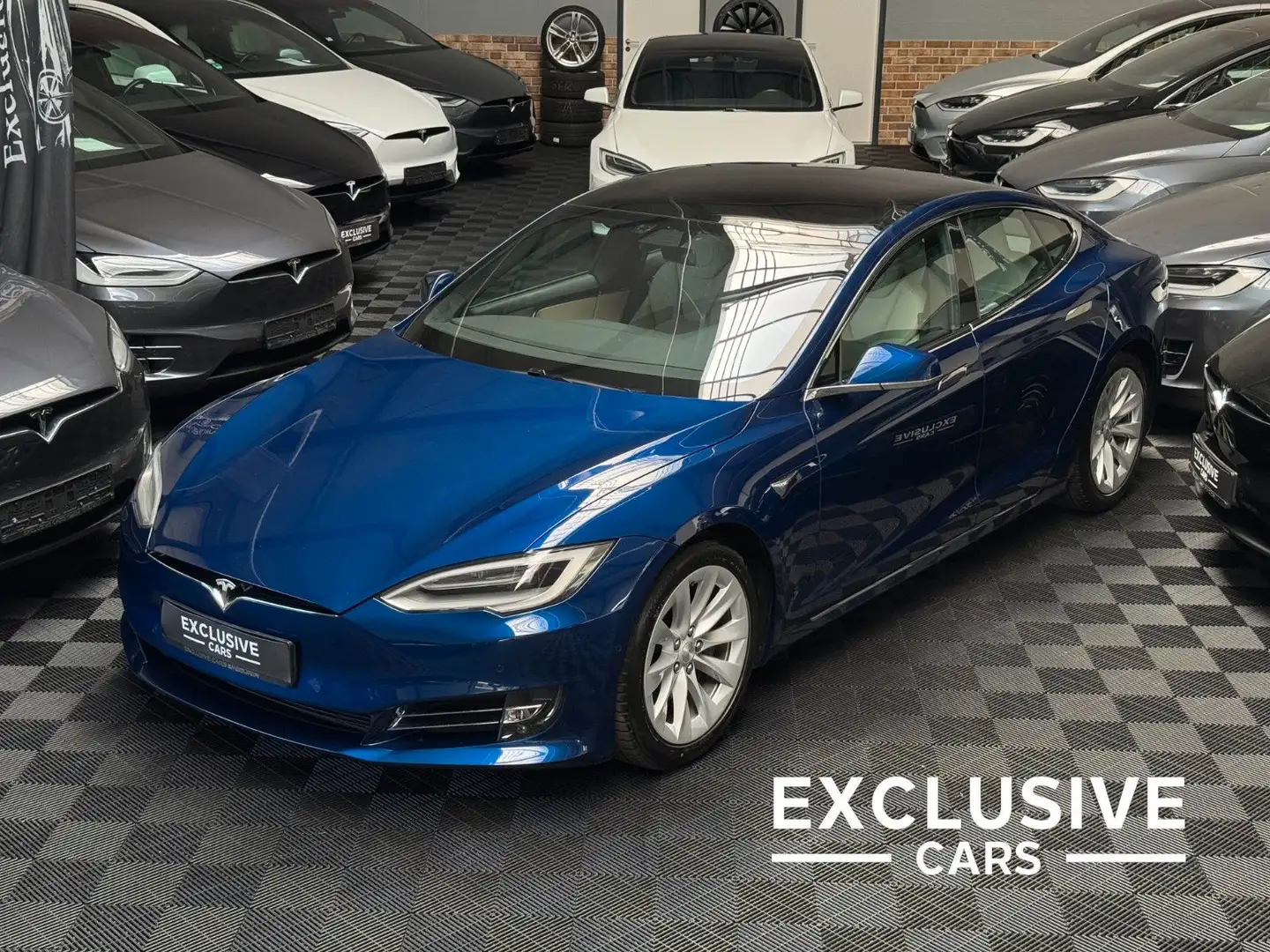Tesla Model S MODEL S LONG RANGE RAVEN | FULL SELF DRIVE | CCS Blu/Azzurro - 1
