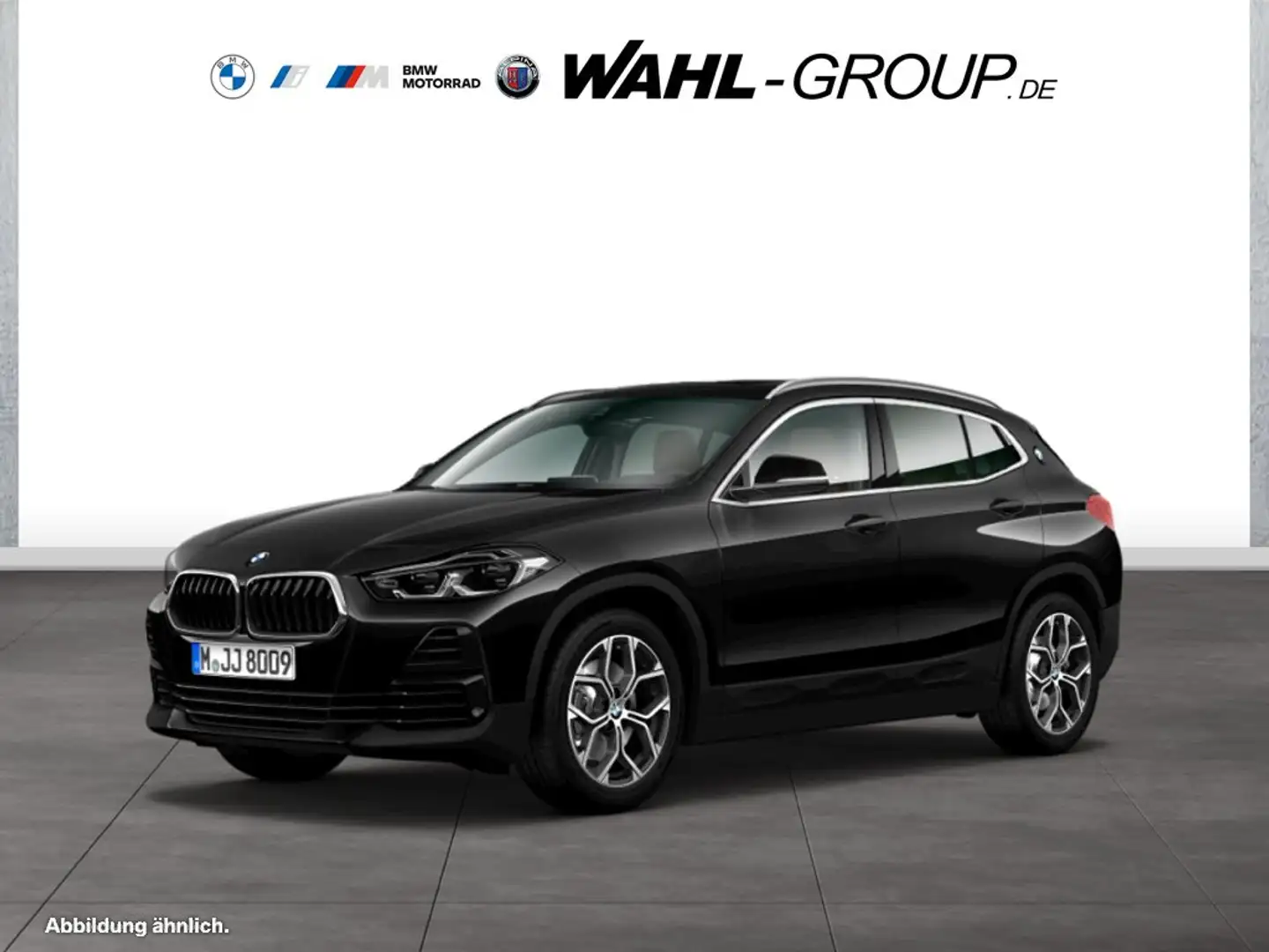 BMW X2 xDrive20d HEAD-UP HIFI AHK DAB LED PANO KAMERA ALU Schwarz - 1