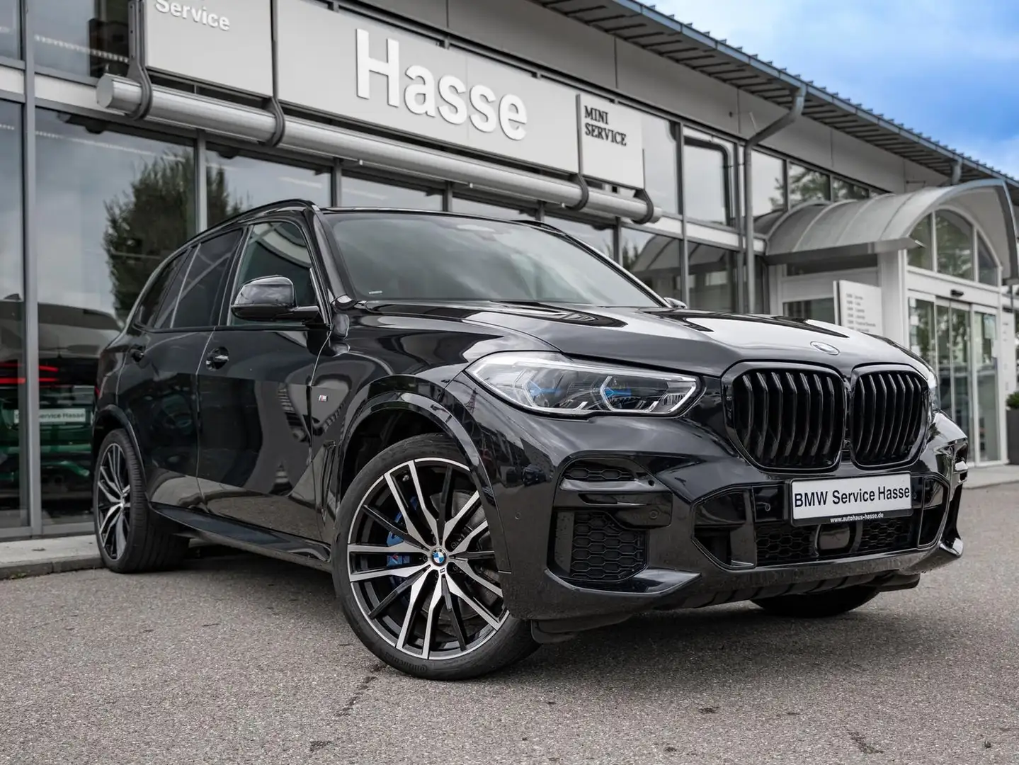 BMW X5 xDrive40d M-Sport 7-Sitz LASER LUFTFEDER StandHZ Schwarz - 2
