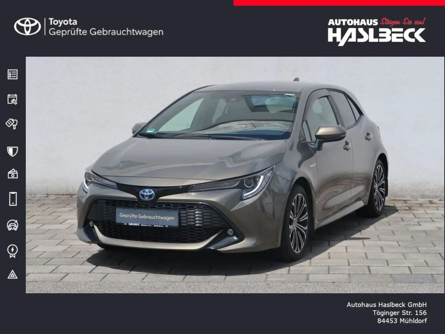 Toyota Corolla 1.8 Hybrid Team Deutschland Brąz - 1