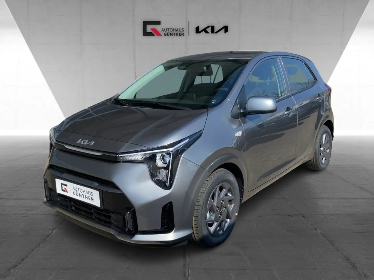 Kia Picanto Vision 1.0 AMT EU6d Kamera SitzHzg. Grijs - 1