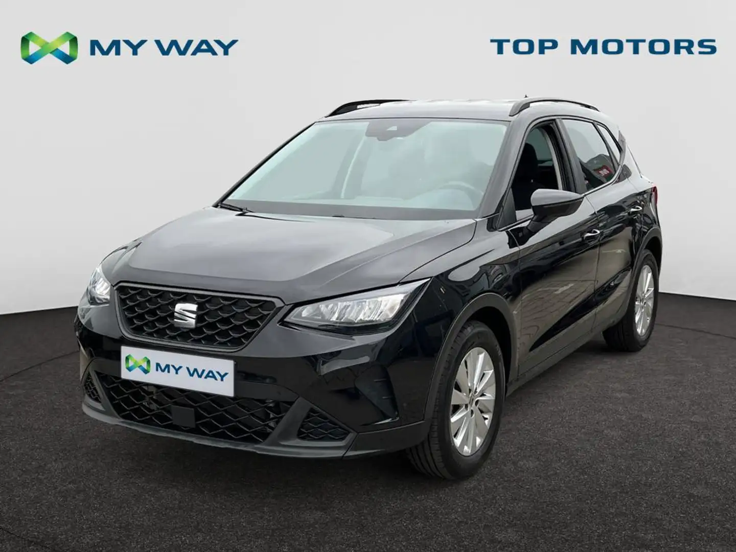 SEAT Arona AUTOMAAT*GPS*WEINIG KM*CARPLAY*TOPWAY.BE Noir - 1