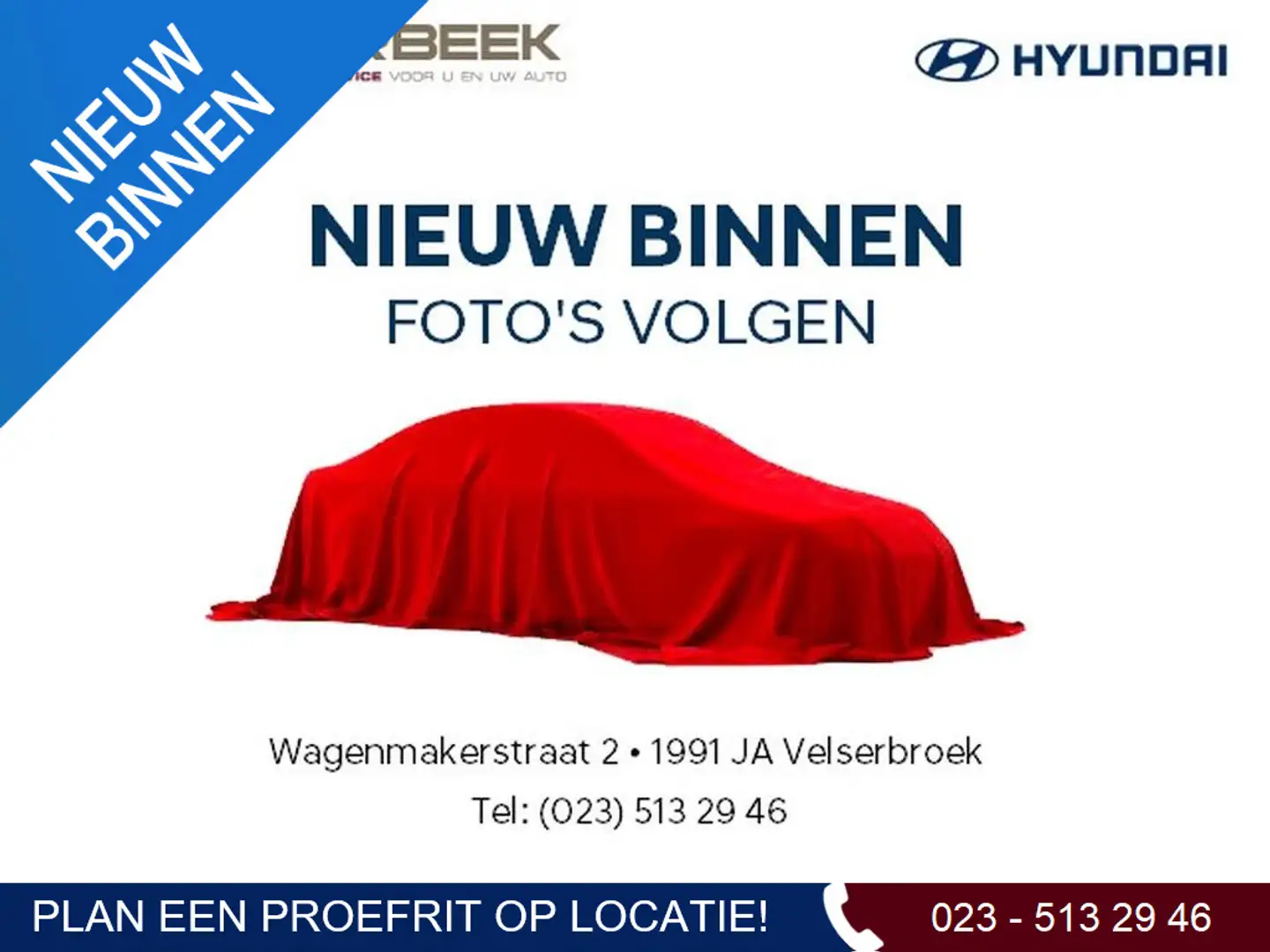 Hyundai SANTA FE 1.6 T-GDI HEV Premium * Leer/Carplay/19'/ACC * Blauw - 1