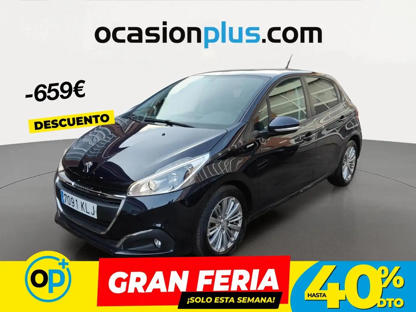 Peugeot 208 1.2 PureTech S&S Style 82 Azul - 1