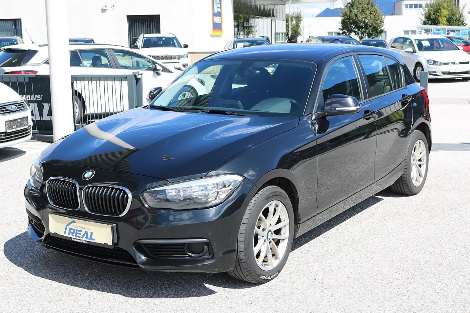 BMW 116 d Aut. Schwarz - 2