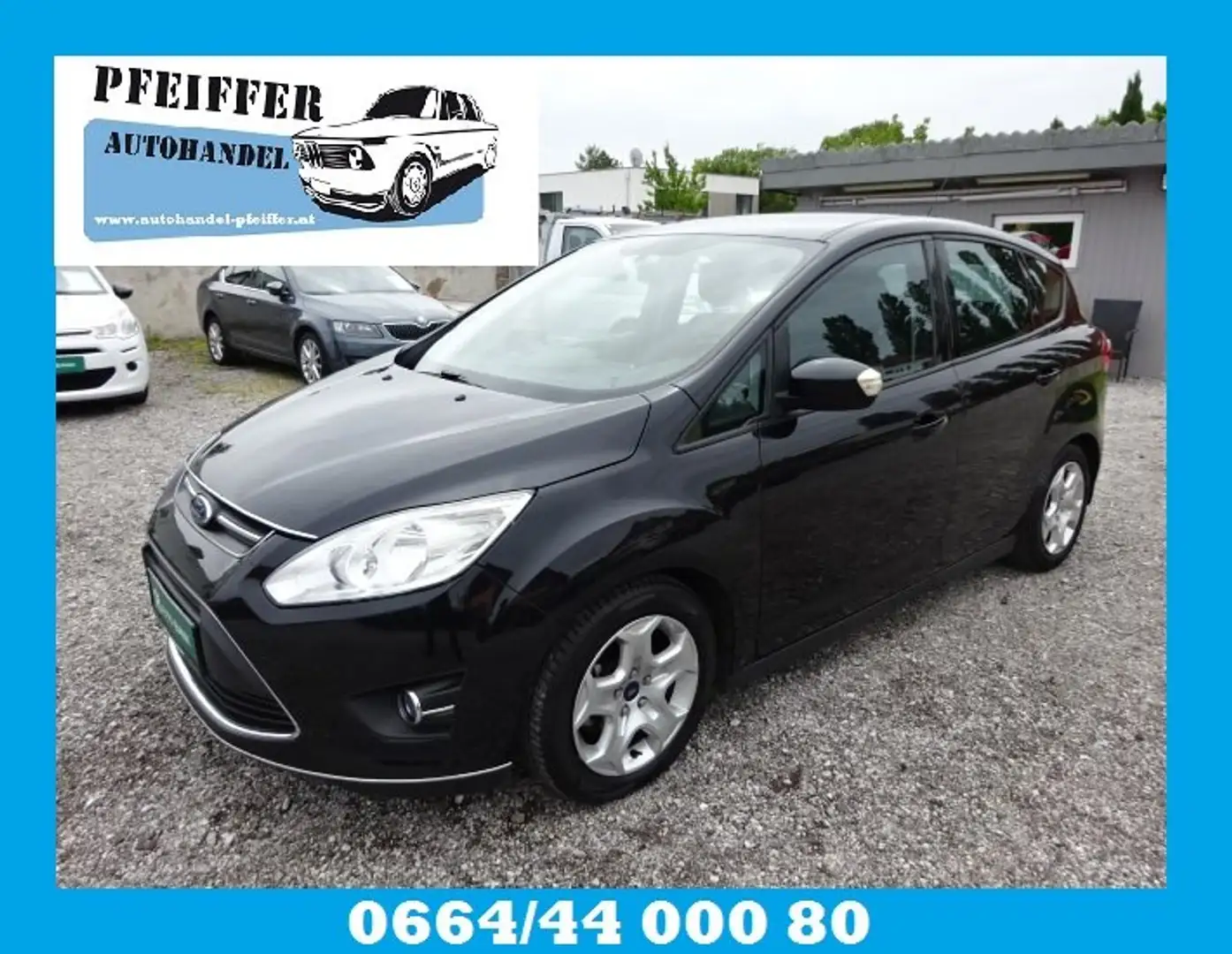 Ford C-Max Trend Pickerl neu 05.2026 8 x Bereift Top Zustand Schwarz - 1