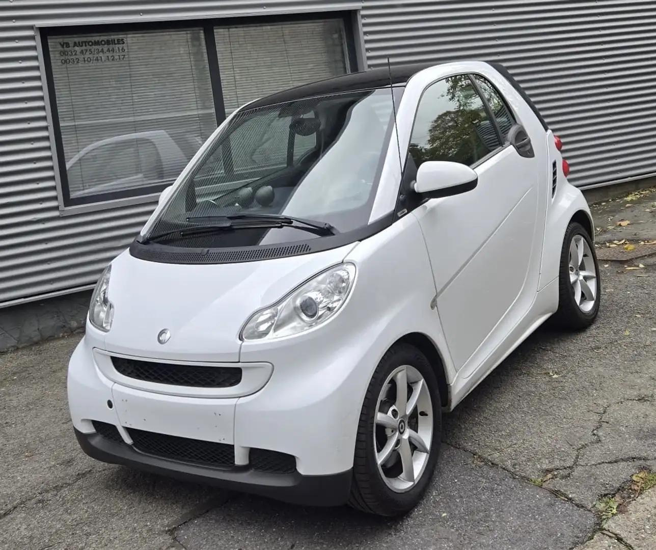 smart forTwo Coupe 1.0i Mhd Passion Softouch Wit - 1
