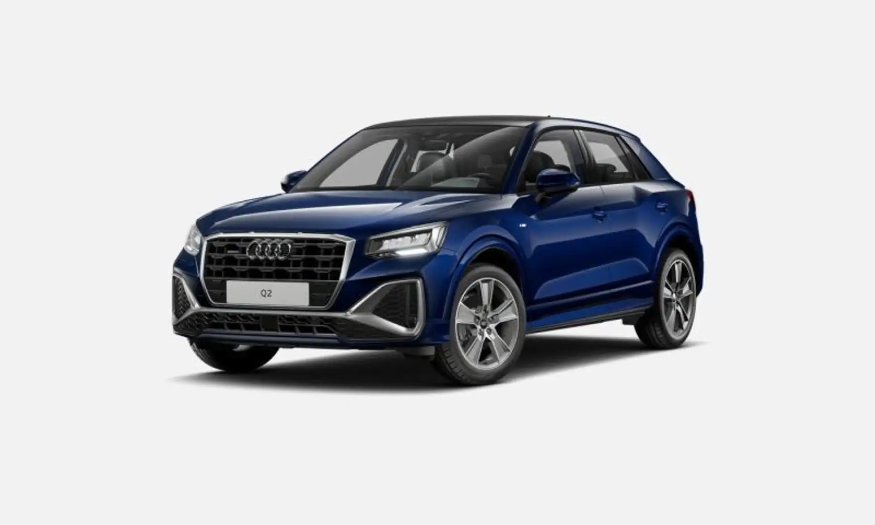 Audi Q2 40 TFSI quattro S tronic S line Blau - 2