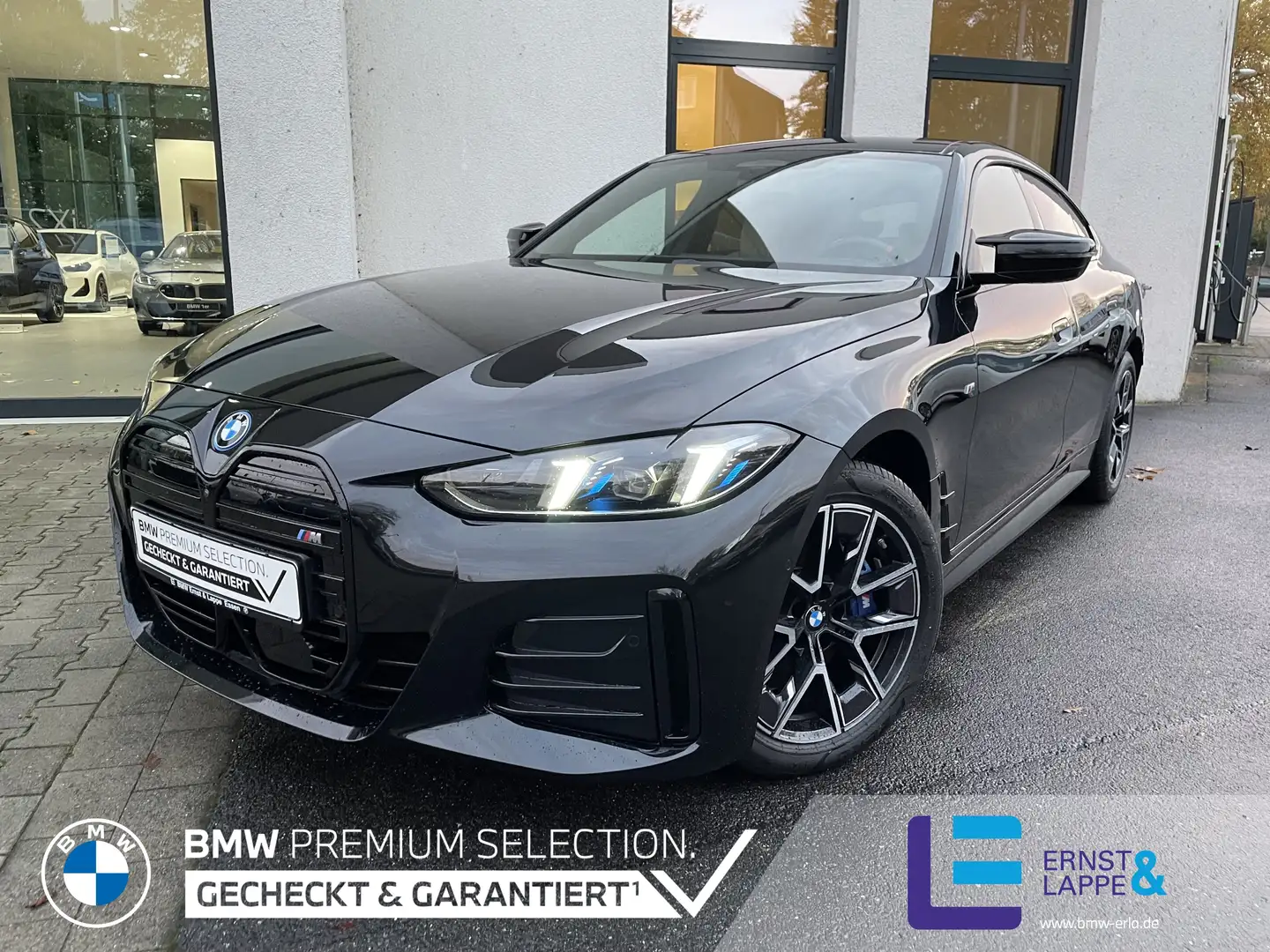 BMW i4 M50 xDrive GC || 360° AHK el.Sitze H&K HUD Zwart - 1