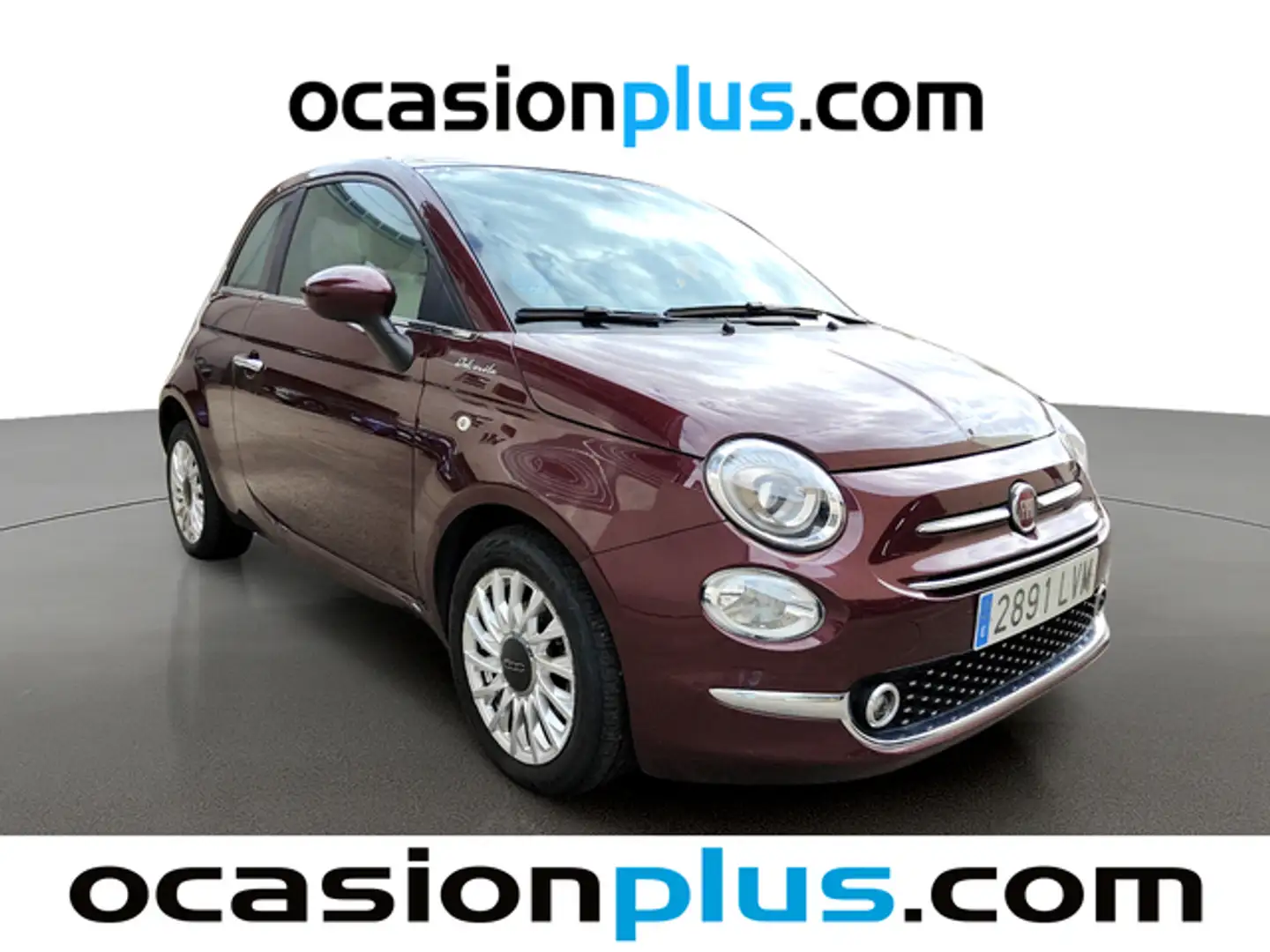 Fiat 500 1.0 Hybrid Dolcevita 52kW Rouge - 2