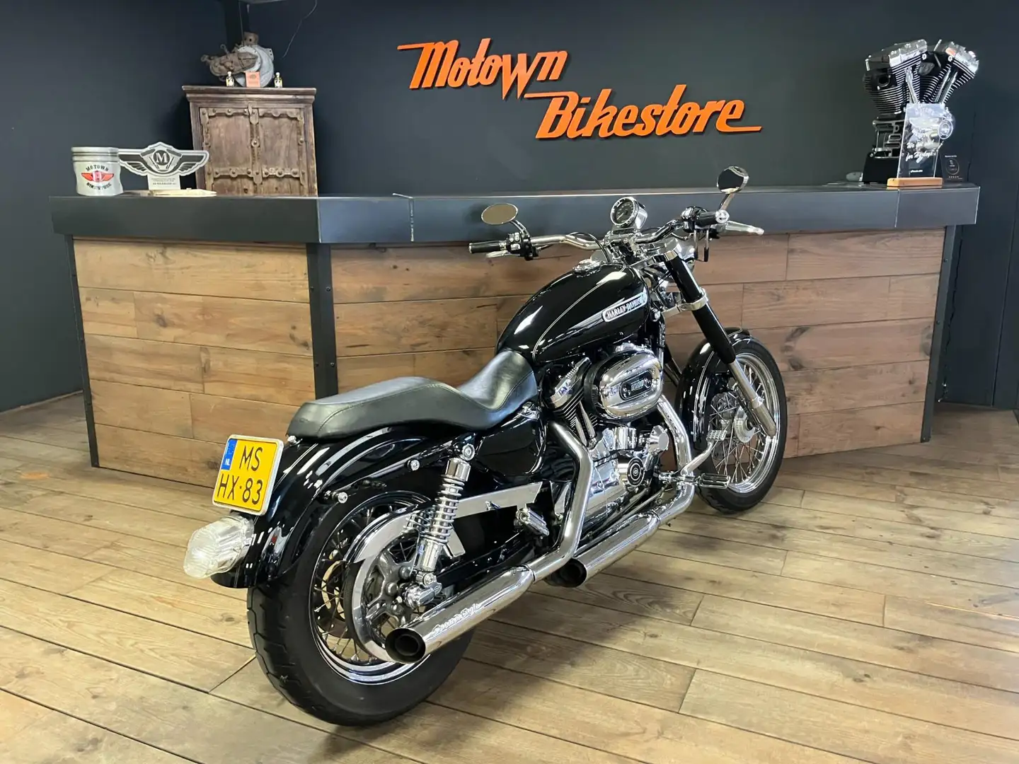 Harley-Davidson XL 1200 L Sportster Low Screamin Eagle Exhaust 5HD Negro - 2