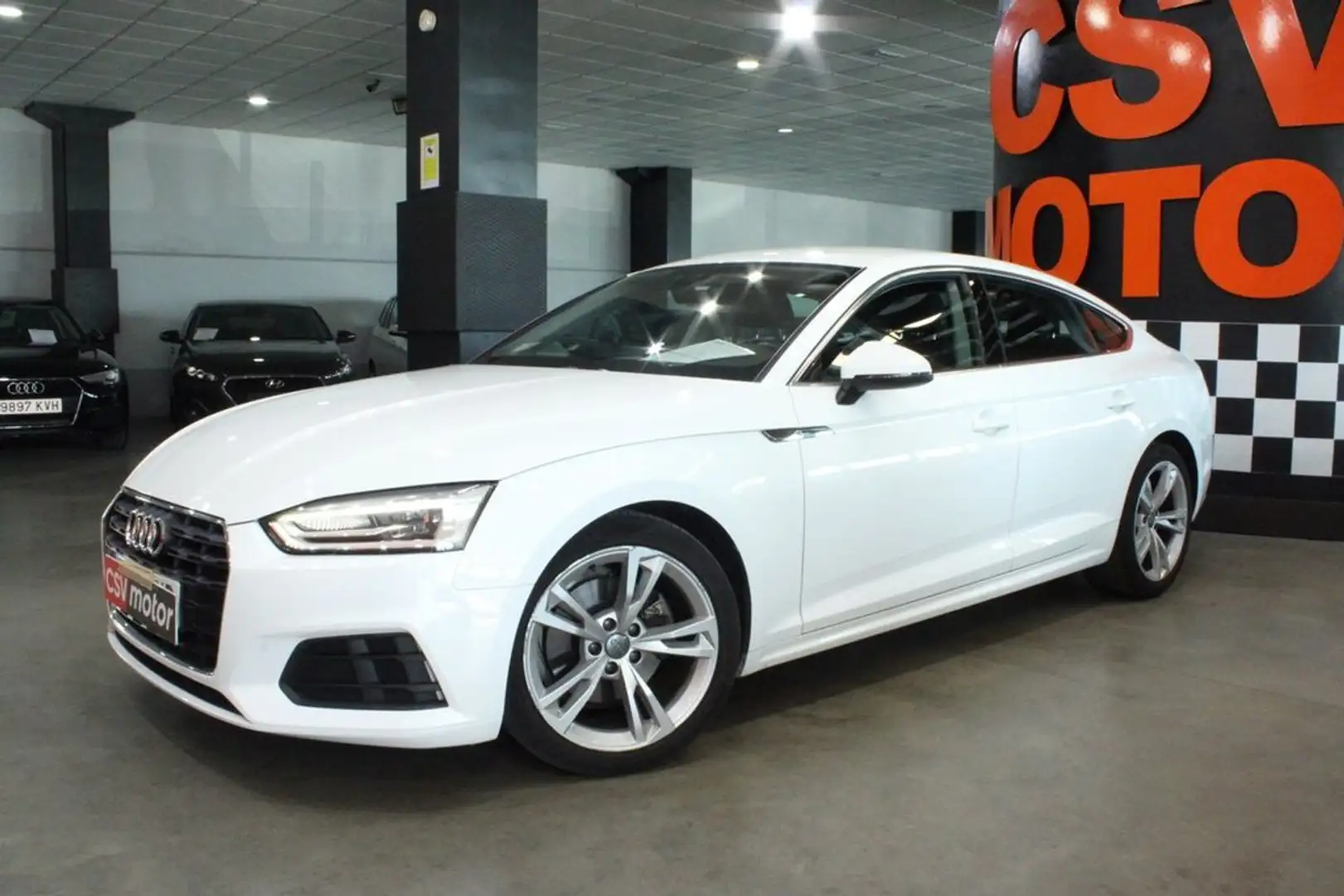 Audi A5 Sportback 40 g-tron Advanced S tronic Weiß - 1
