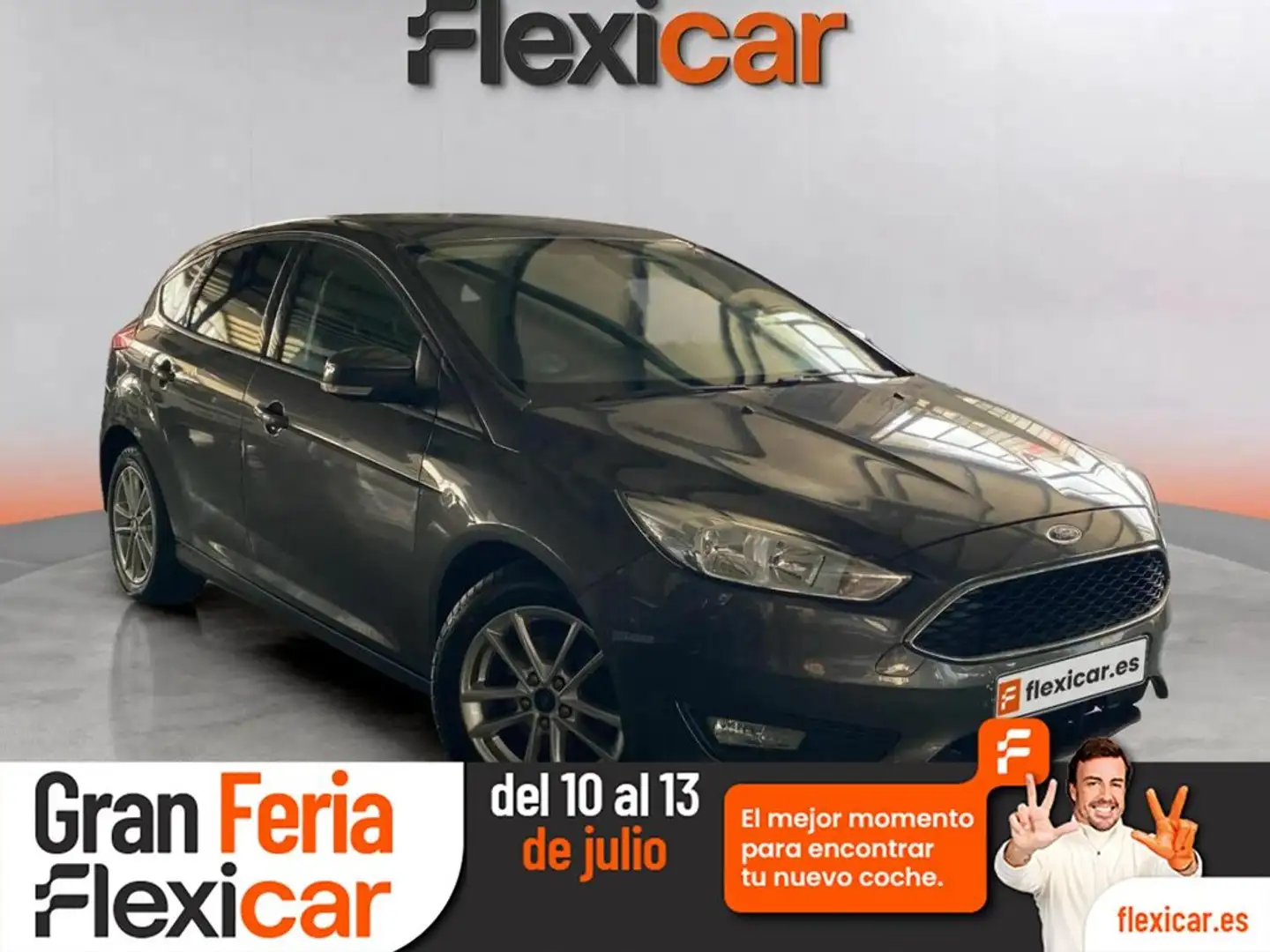 Ford Focus 1.0 Ecoboost 74kW Trend Sportbr Grijs - 1
