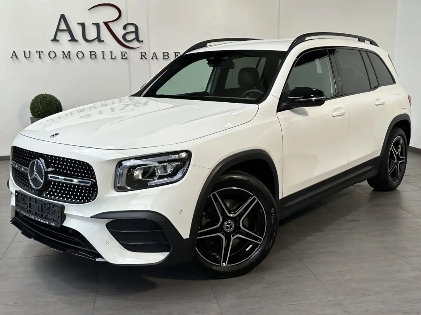 Mercedes-Benz GLB 200 AMG-Line NAV+LED+AHK+KAM+WIDE+19ZO+1HD Weiß - 1