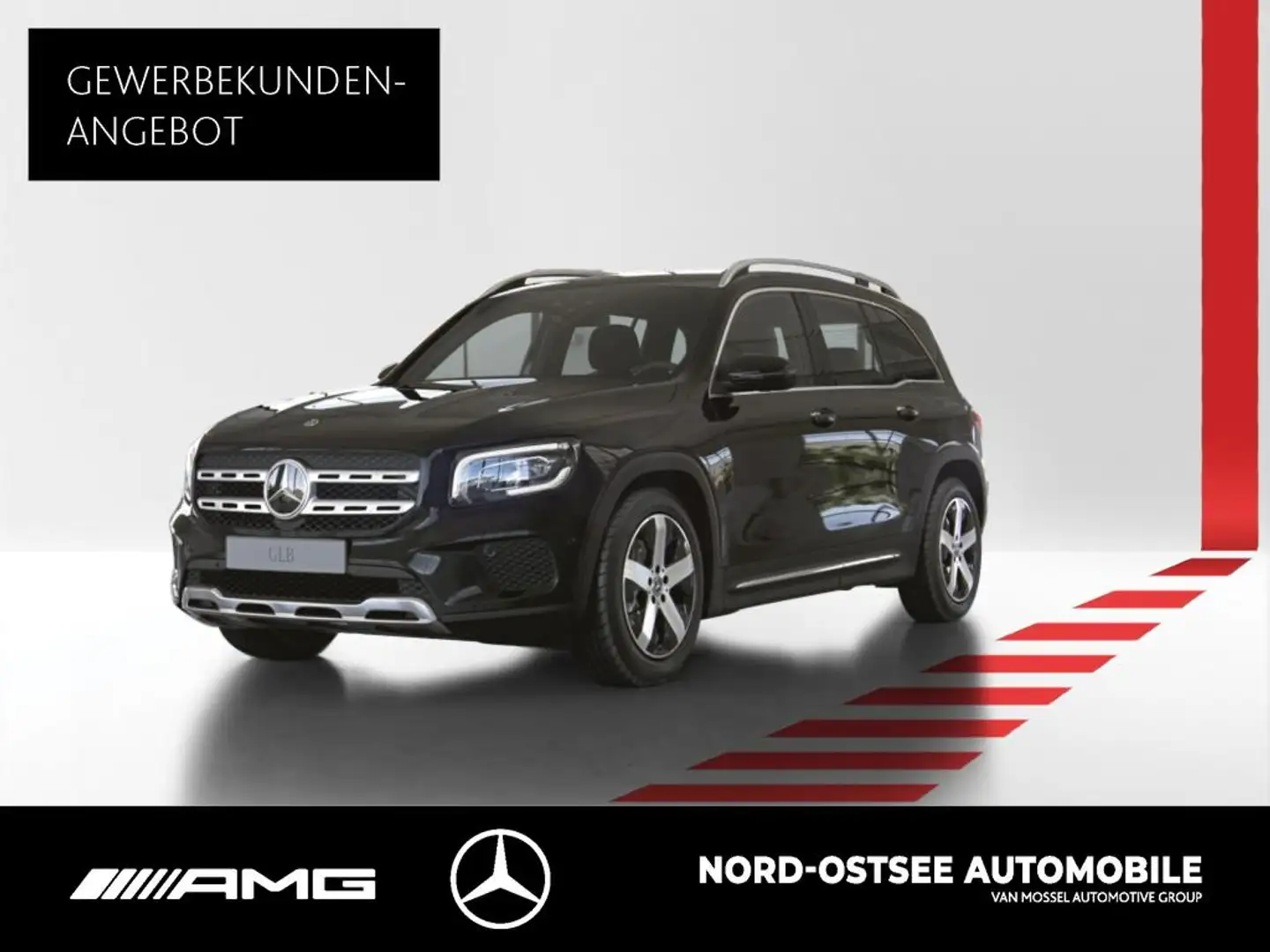 Mercedes-Benz GLB 180 d PROGRESSIVE LED KAMERA SHZ AMBIENTE Schwarz - 1