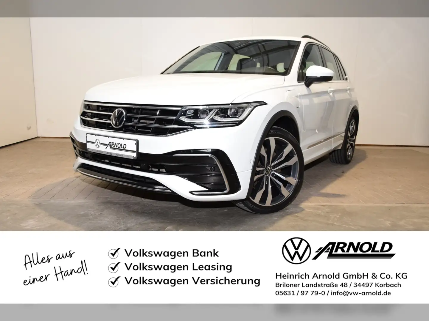 Volkswagen Tiguan TSI eHybrid R-Line Blanc - 1