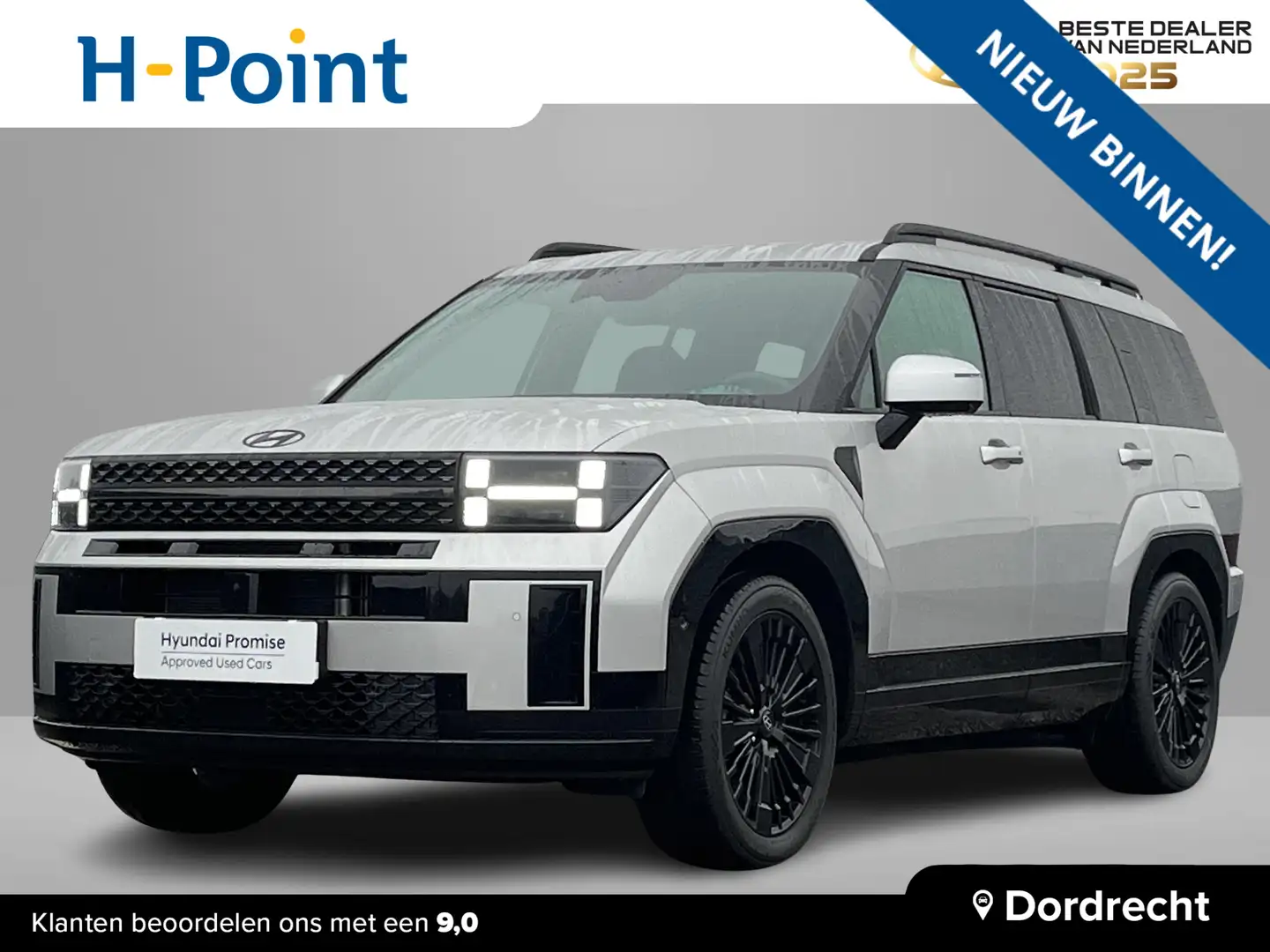 Hyundai SANTA FE 1.6 T-GDI PHEV Black Line 4WD 7p. | Lederen bekled Argent - 1