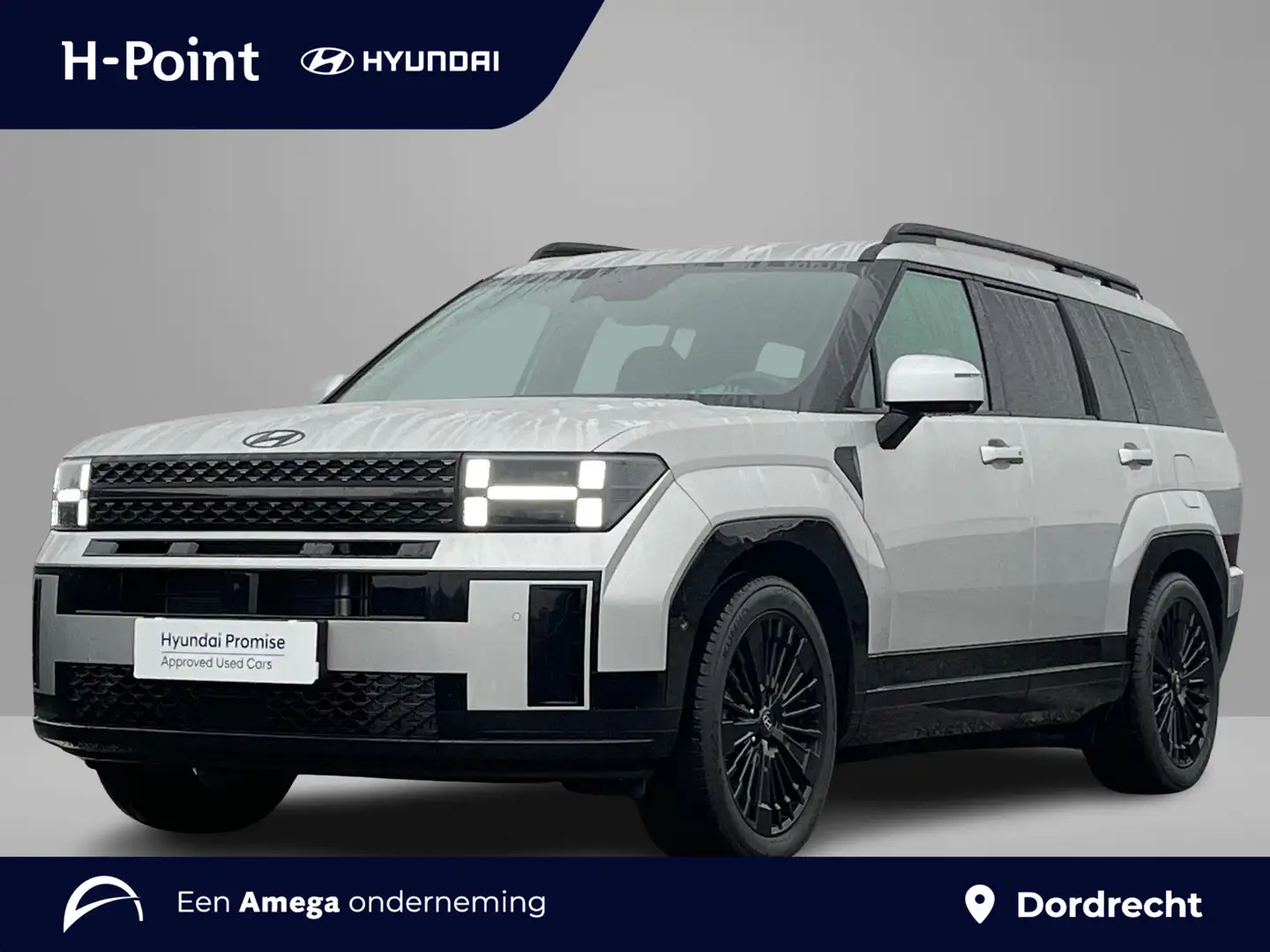 Hyundai SANTA FE 1.6 T-GDI PHEV Black Line 4WD 7p. | 7-zitter | Led Argent - 1