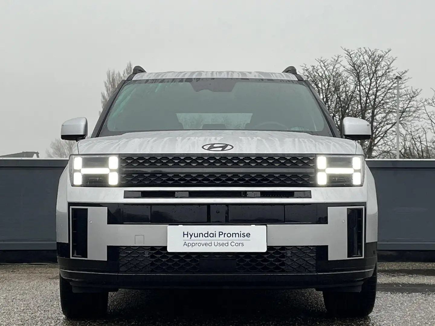 Hyundai SANTA FE 1.6 T-GDI PHEV Black Line 4WD 7p. | Lederen bekled Argent - 2