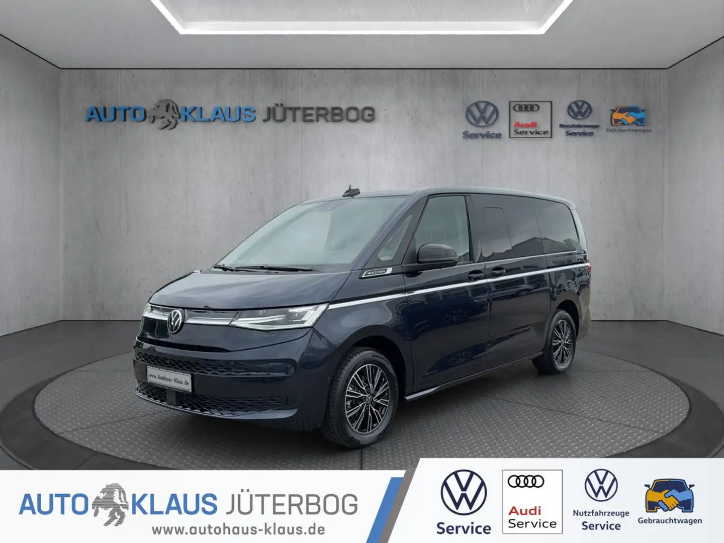 Volkswagen T7 Multivan Style 2.0 TDI lang IQ-Light AZV Navi Blau - 1