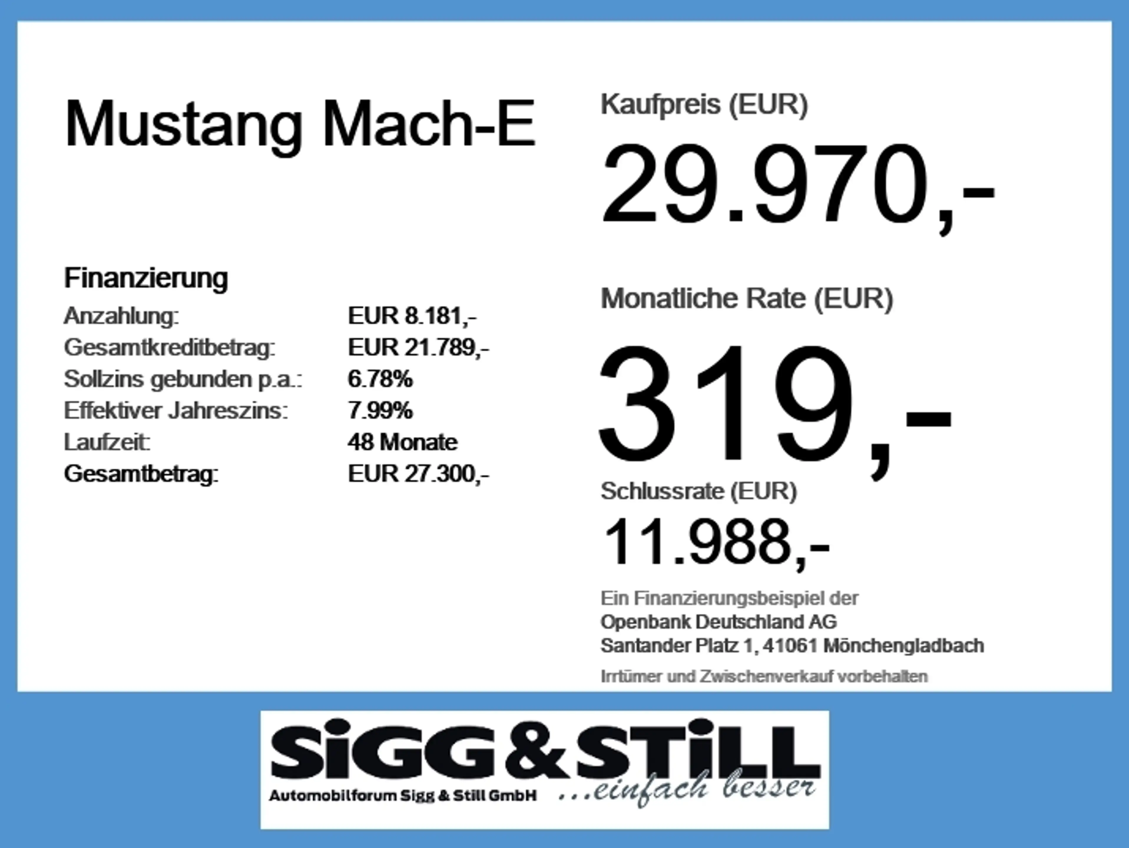 Ford Mustang Mach-E PANO*LED*iACC*TWA*B&O*SHZ*EL-KLAPPE — photo 6