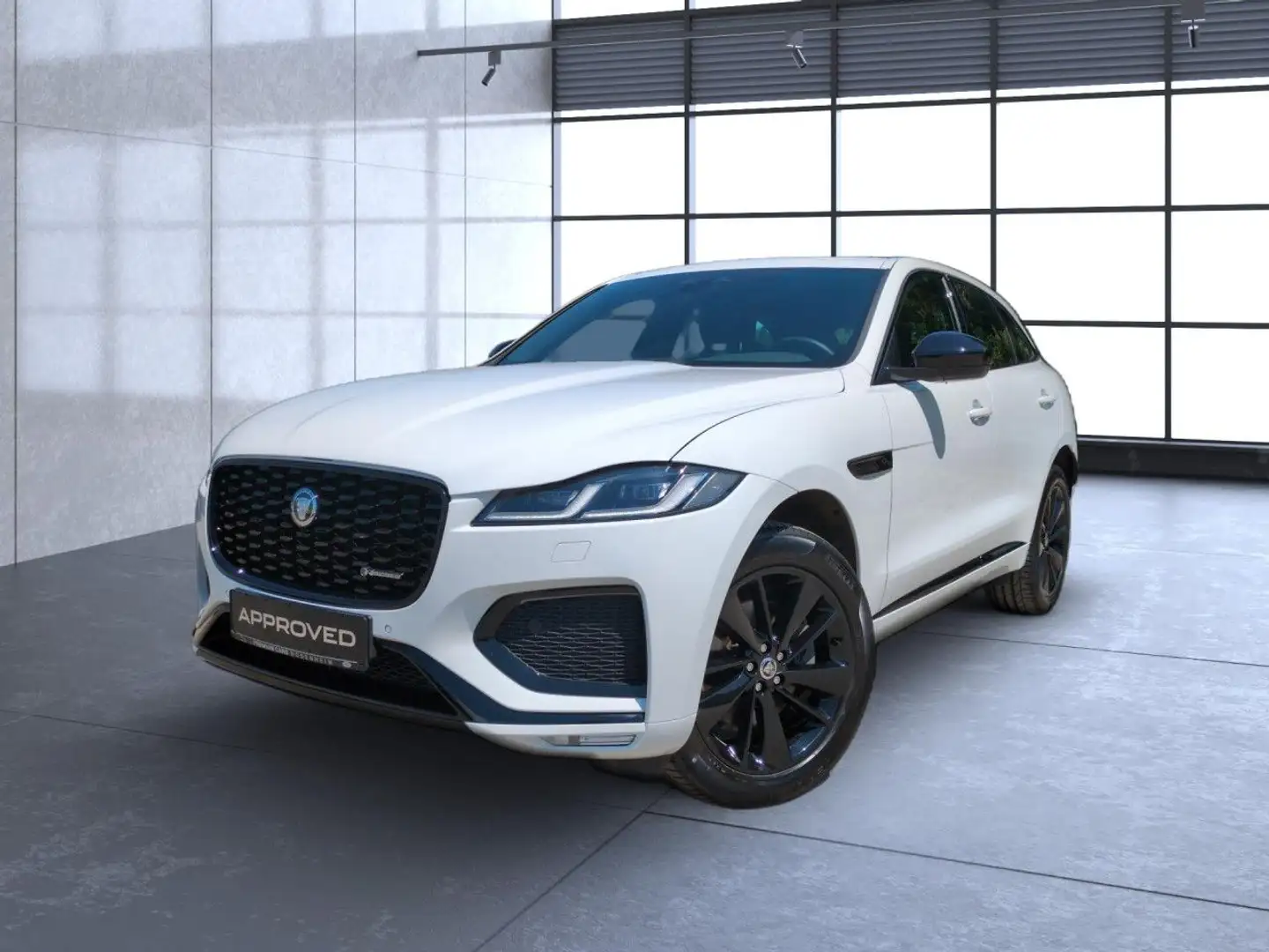 Jaguar F-Pace R-Dynamic SE AWD Bluetooth Navi LED Klima Blanc - 2