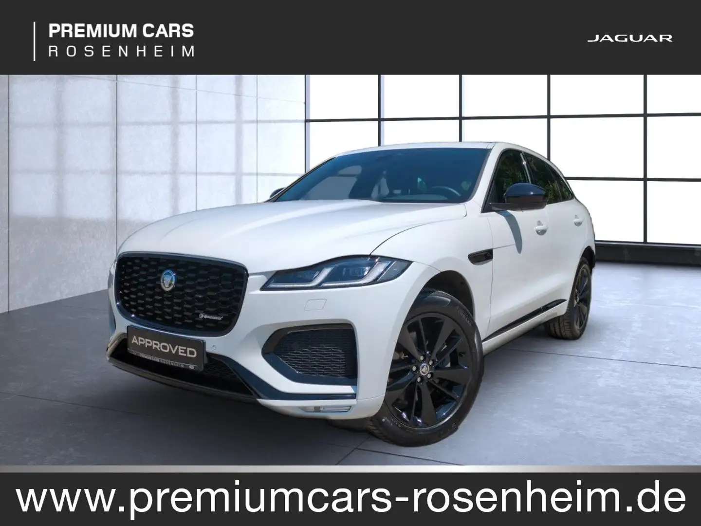 Jaguar F-Pace D200 R-Dynamic SE AWD AHK/Pano/Winter Navi Weiß - 1