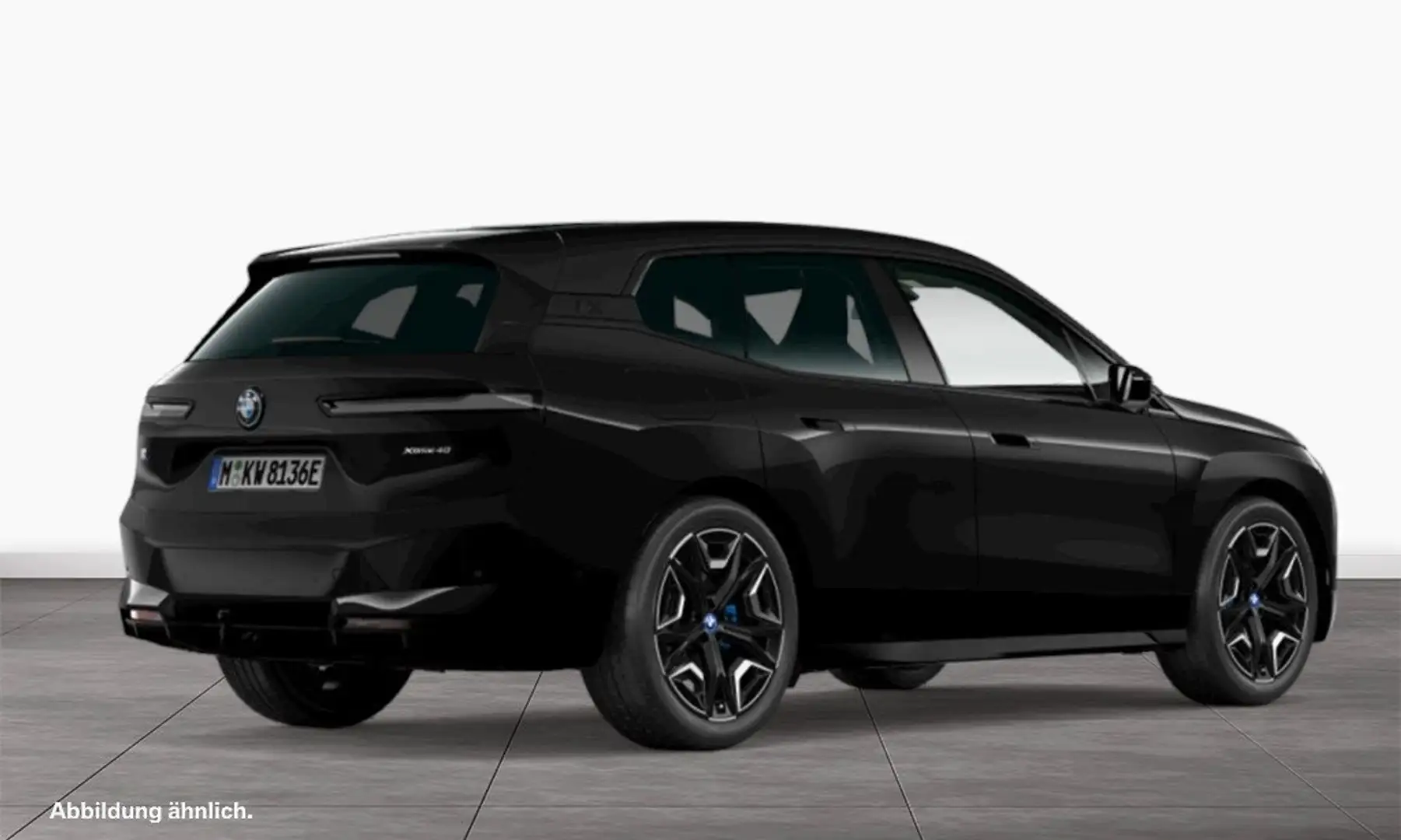 BMW iX xDrive40 Sportpaket HK HiFi Pano AHK Head-Up uvm. Negro - 2